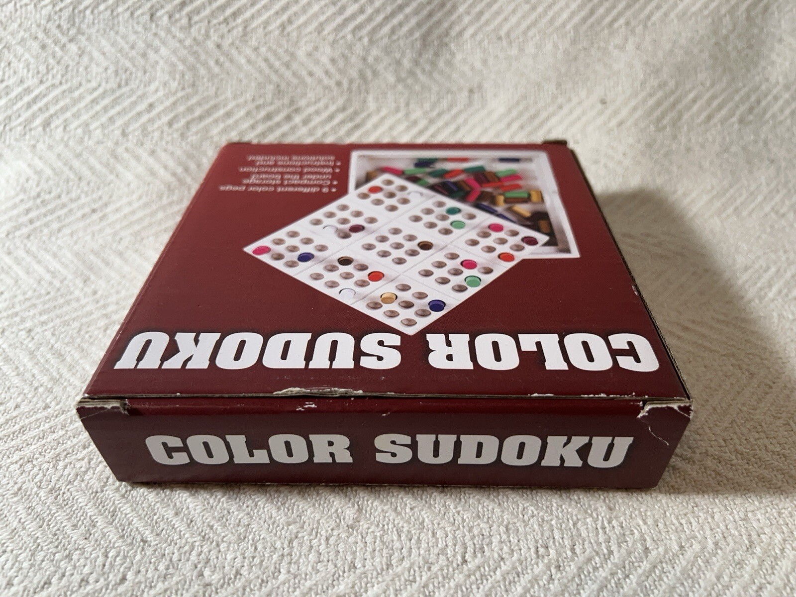 Color Sudoku Puzzle – Complete