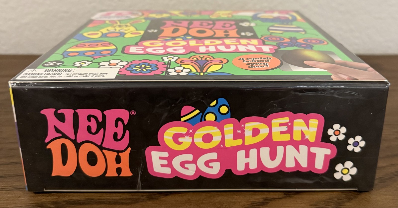 NeeDoh Golden Egg Hunt Kids Easter Fidget Toy Game Holiday Collectibles Decor