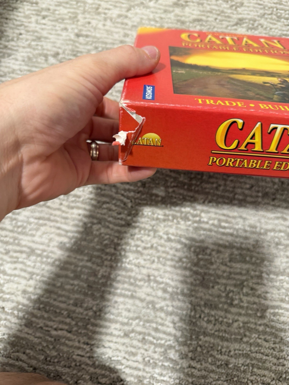 Settlers of Catan Portable Edition Game #3101 Mayfair Games – COMPLETE