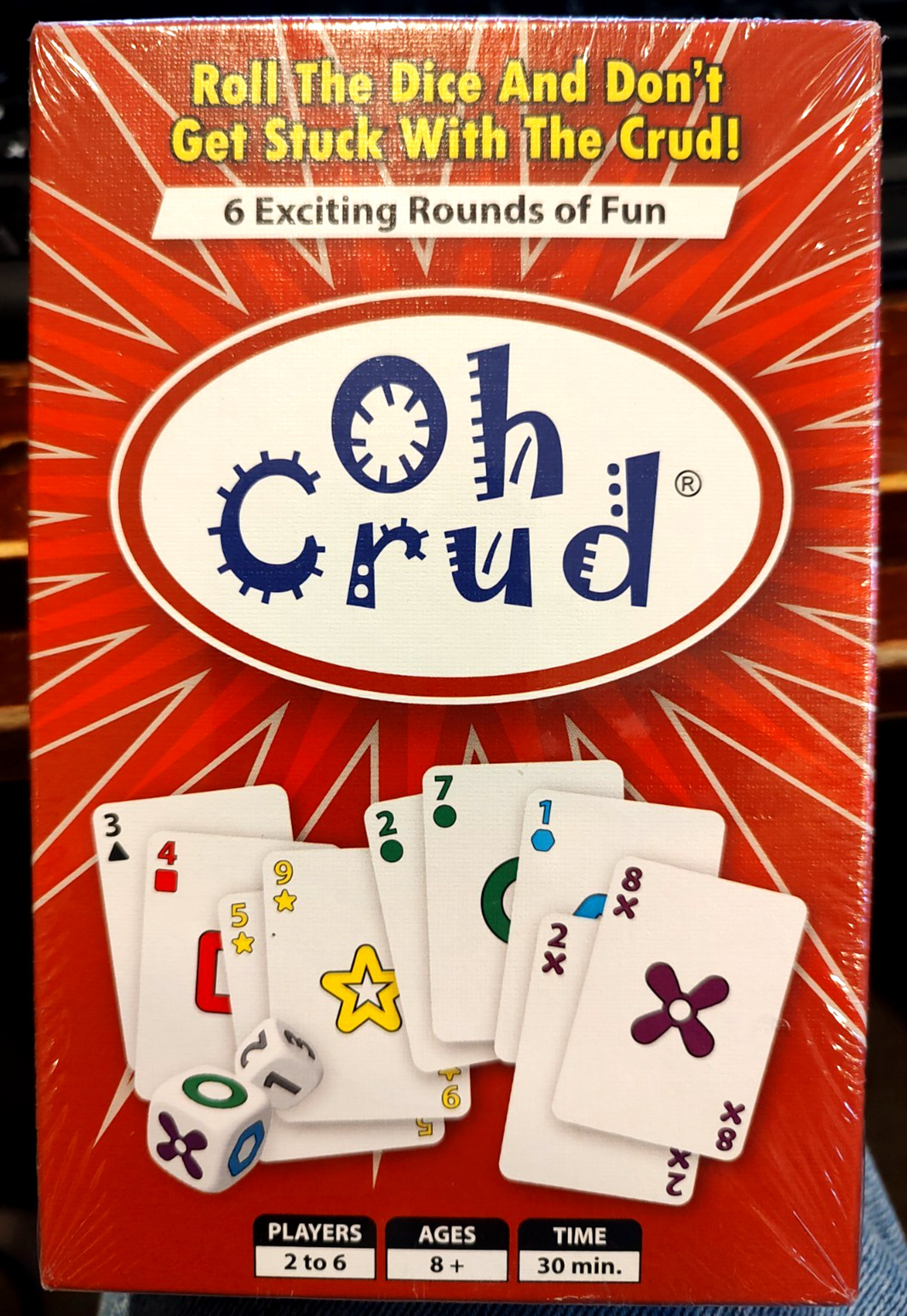 Oh Crud Dynamic Card The Game That’s Different Every Time! Ghetti Games New