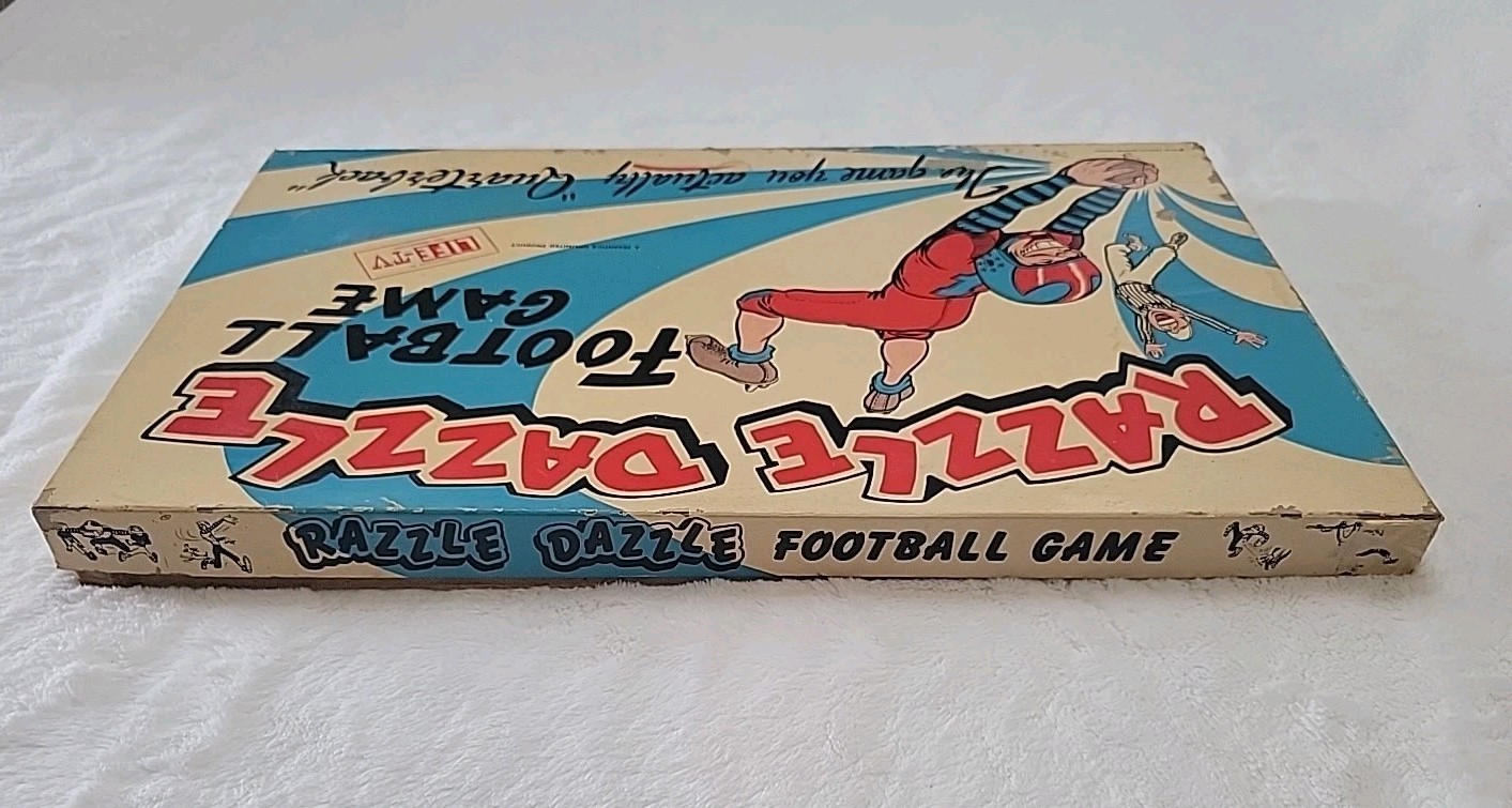 Razzle Dazzle Football Game by Texantics (Vintage 1954) Featured In Life-TV