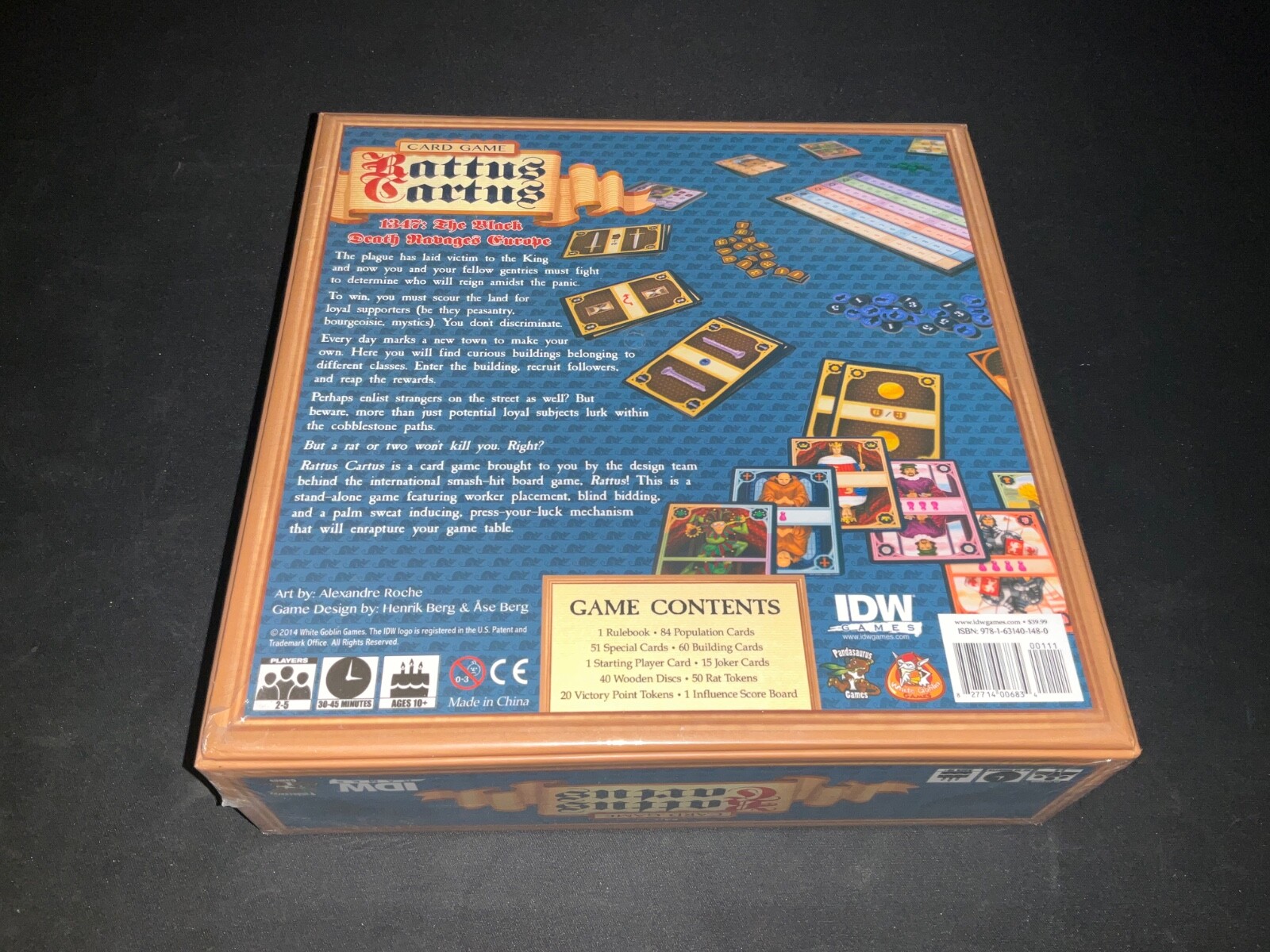 Rattus Cartus Card Game IDW Games BRAND NEW ABUGames