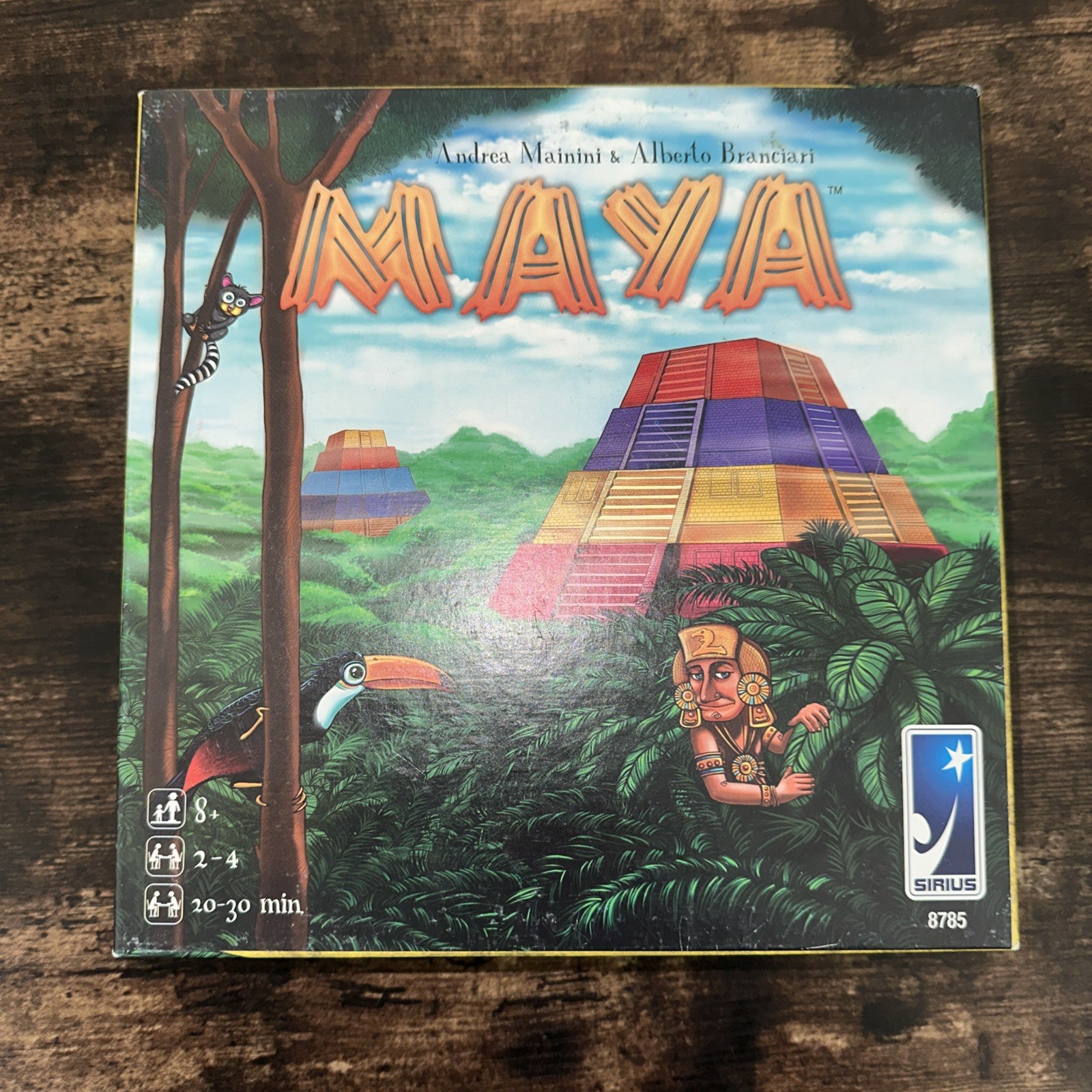 MAYA by Sirius Board Games 2011 Complete