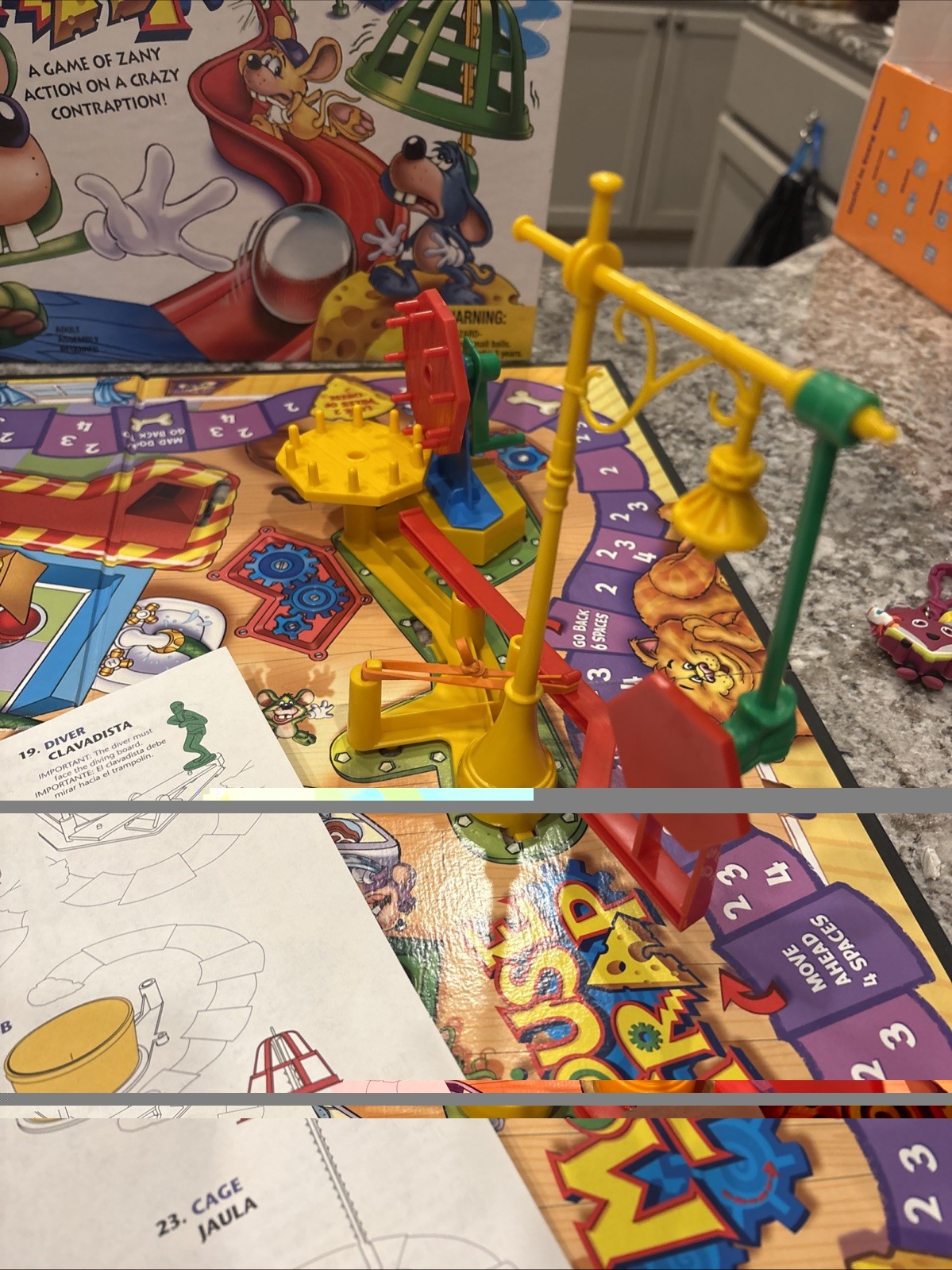 Hasbro 04657 Gaming Mouse Trap Board Game