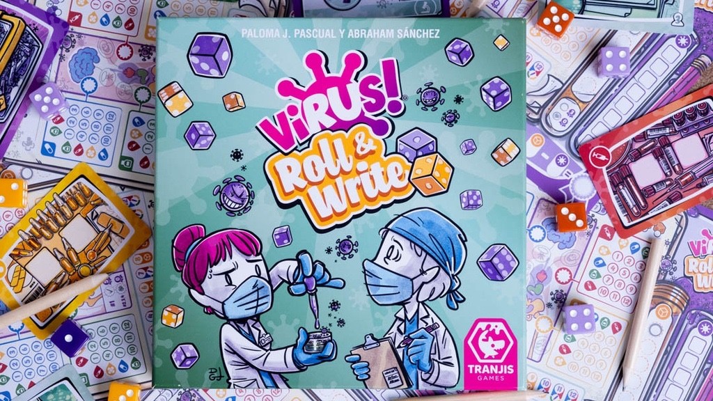 Virus Roll & Write – Board Game