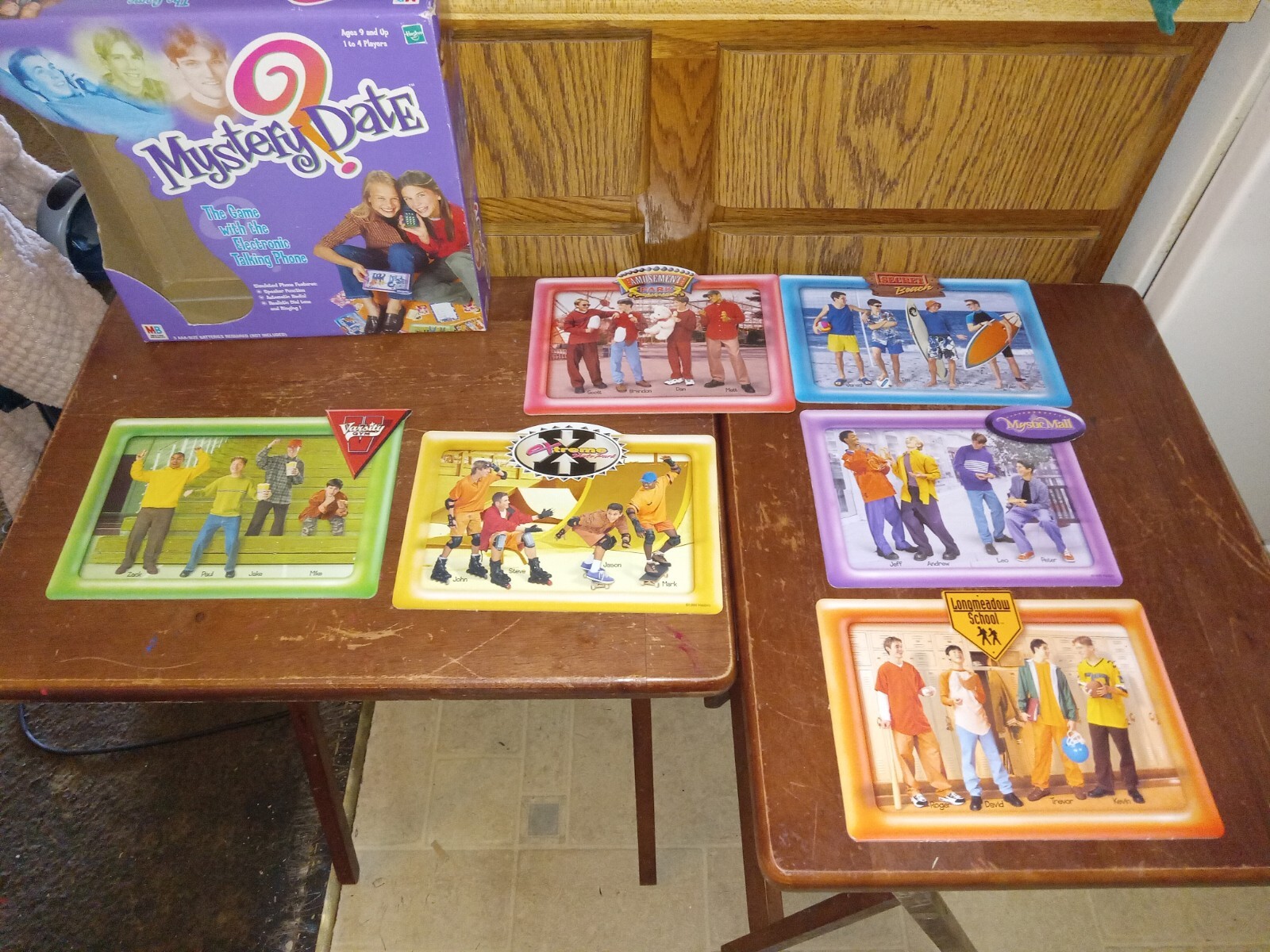 Milton Bradley Mystery Date Game Vintage 1999 *Replacement Picture Frames ONLY