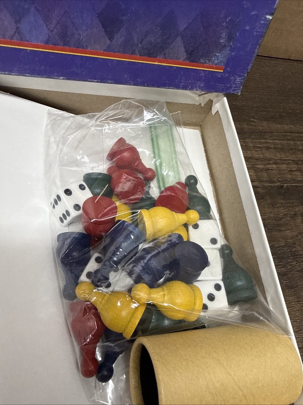 VINTAGE Deluxe Parcheesi COMPLETE Milton Bradley 1989 Classic Strategy