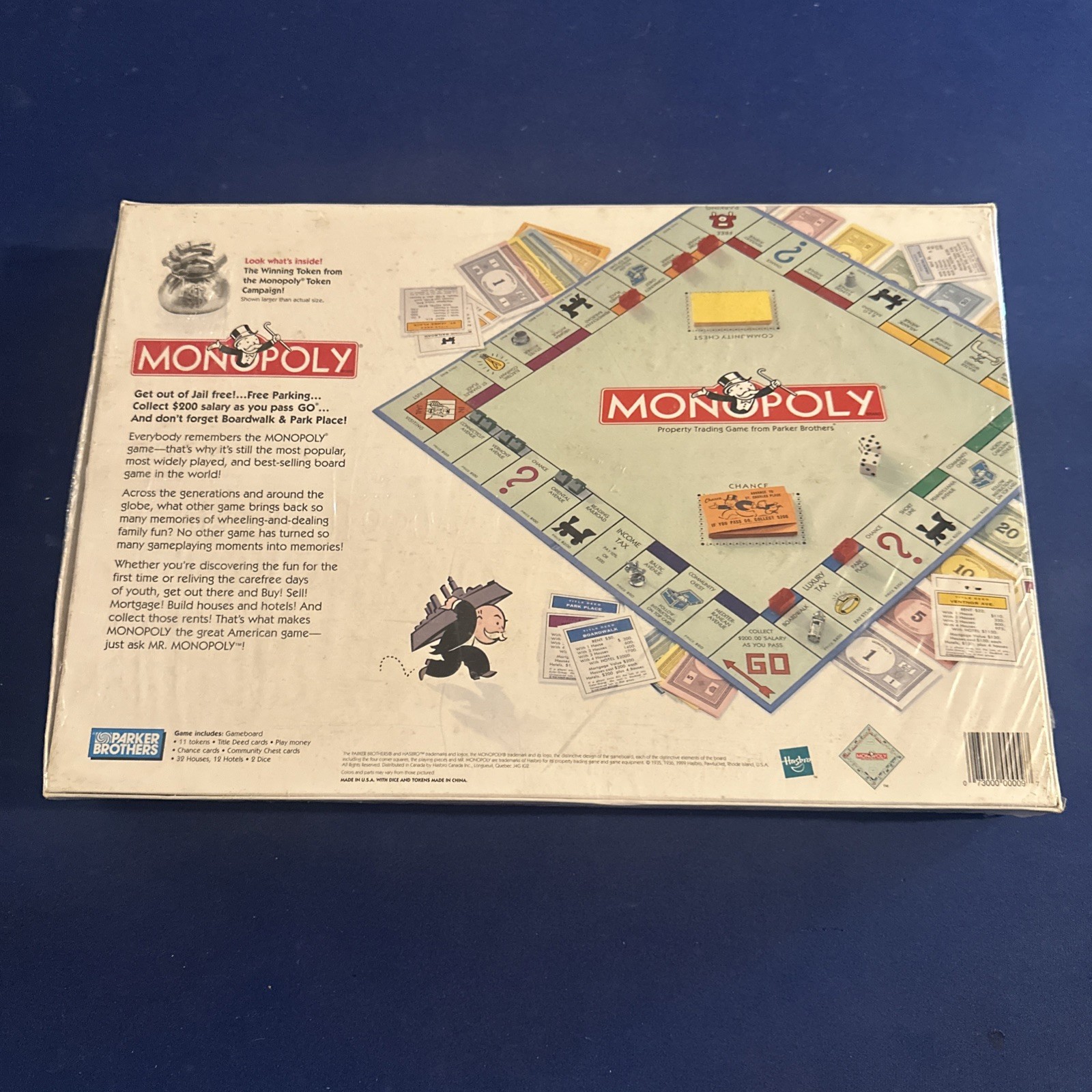 Parker Brothers Monopoly 1999 Edition Board Game NEW SEALED – Plastic Wrap Slit