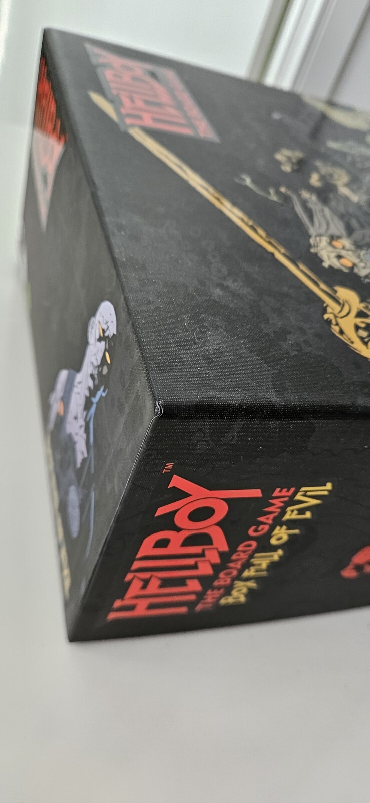 Hellboy Board Game Box Full of Evil Expansion Kickstarter