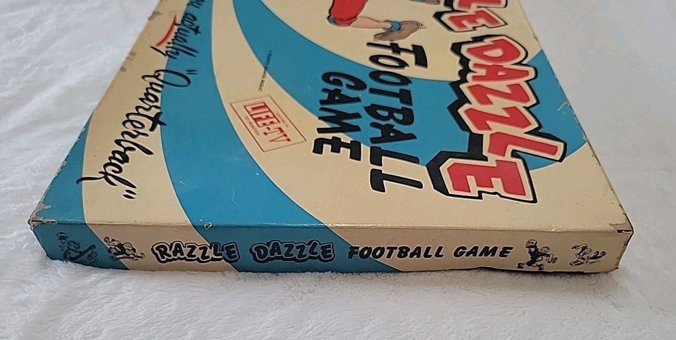 Razzle Dazzle Football Game by Texantics (Vintage 1954) Featured In Life-TV