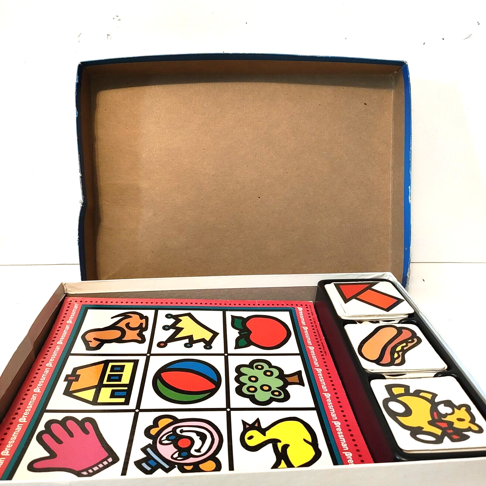 Picture Bingo – Matching Picture Bingo Game – Pressman – Complete Vintage 1984