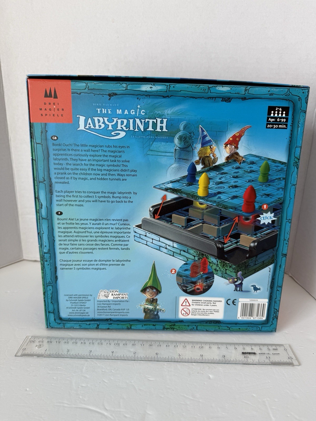 The Magic Labyrinth Game Drei Magier 2009 Maze Marbles Fantasy