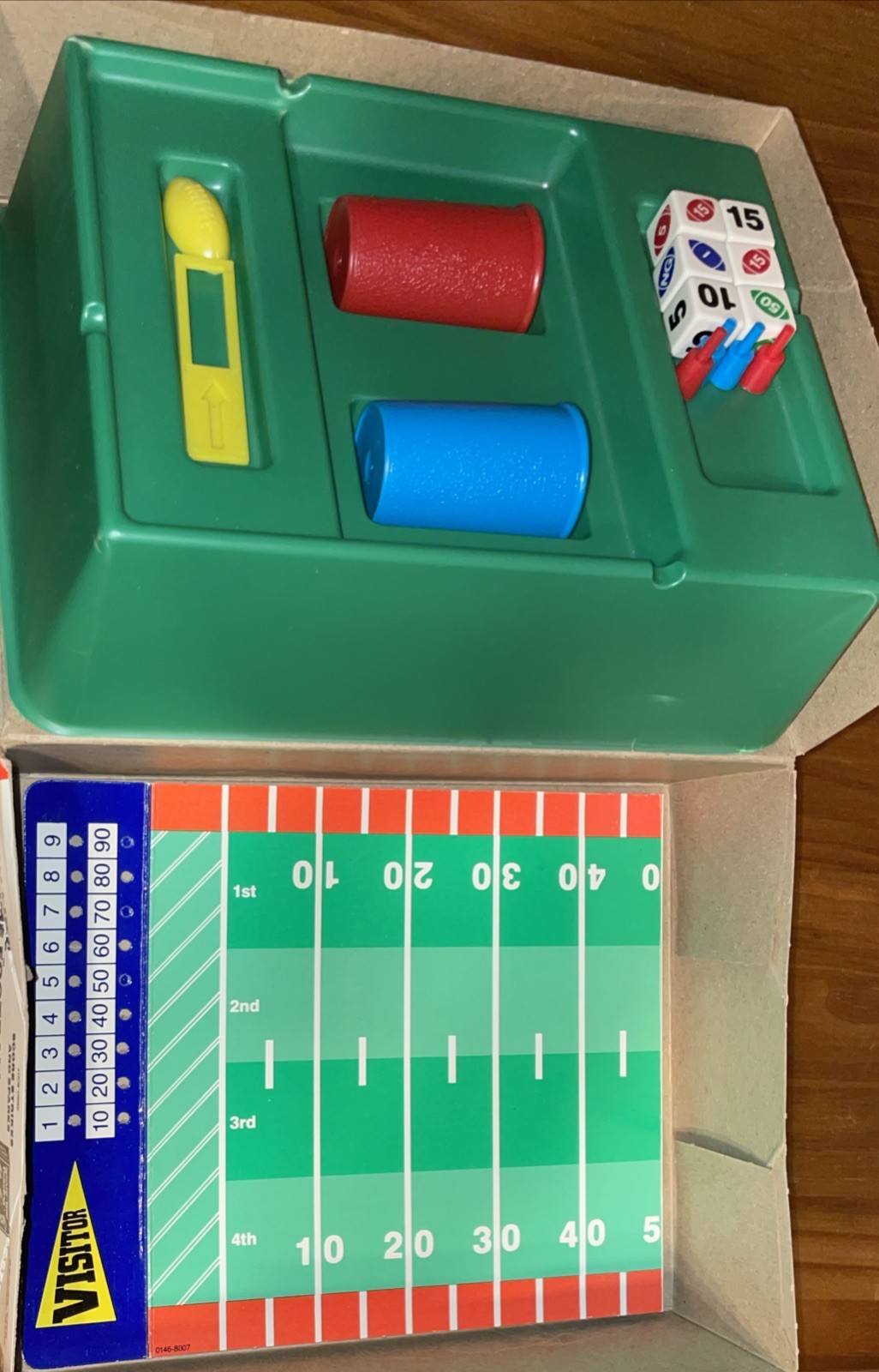 Vintage Half-Time Football Game – 8294 Complete – Lakside – Sports Dice in box