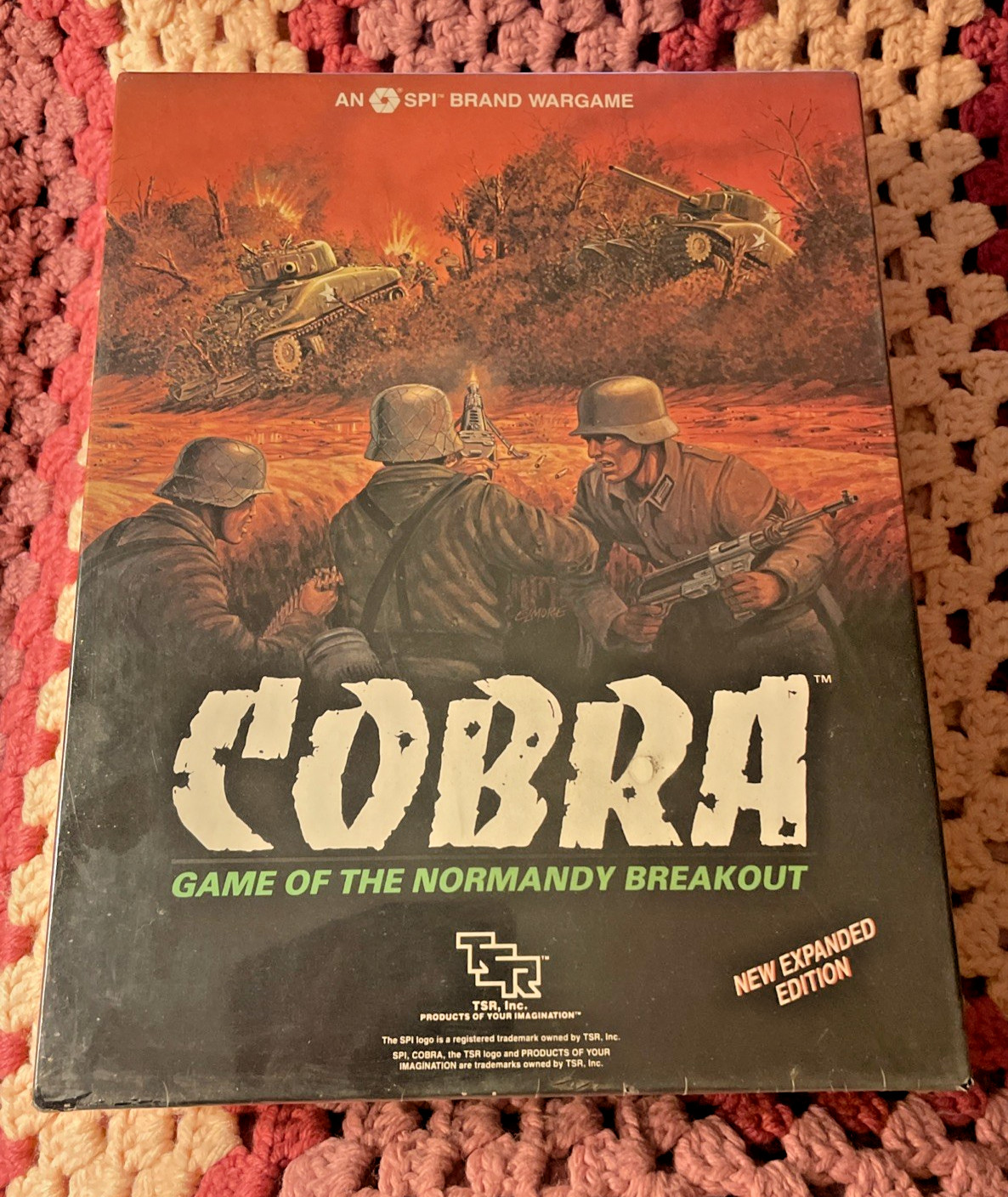 Cobra : Normandy Breakout | New Expanded Edition | TSR/SPI {NEW_SEALED_SHRINK}