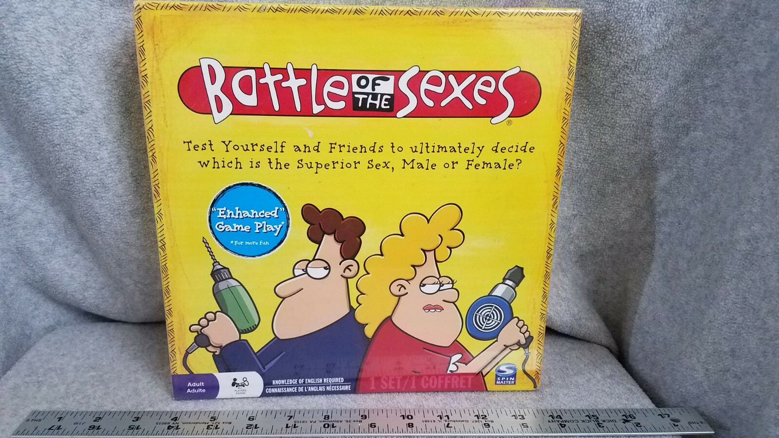Battle Of The Sexes Adult Card Game It’s Male Vs Female Gender Based NEW