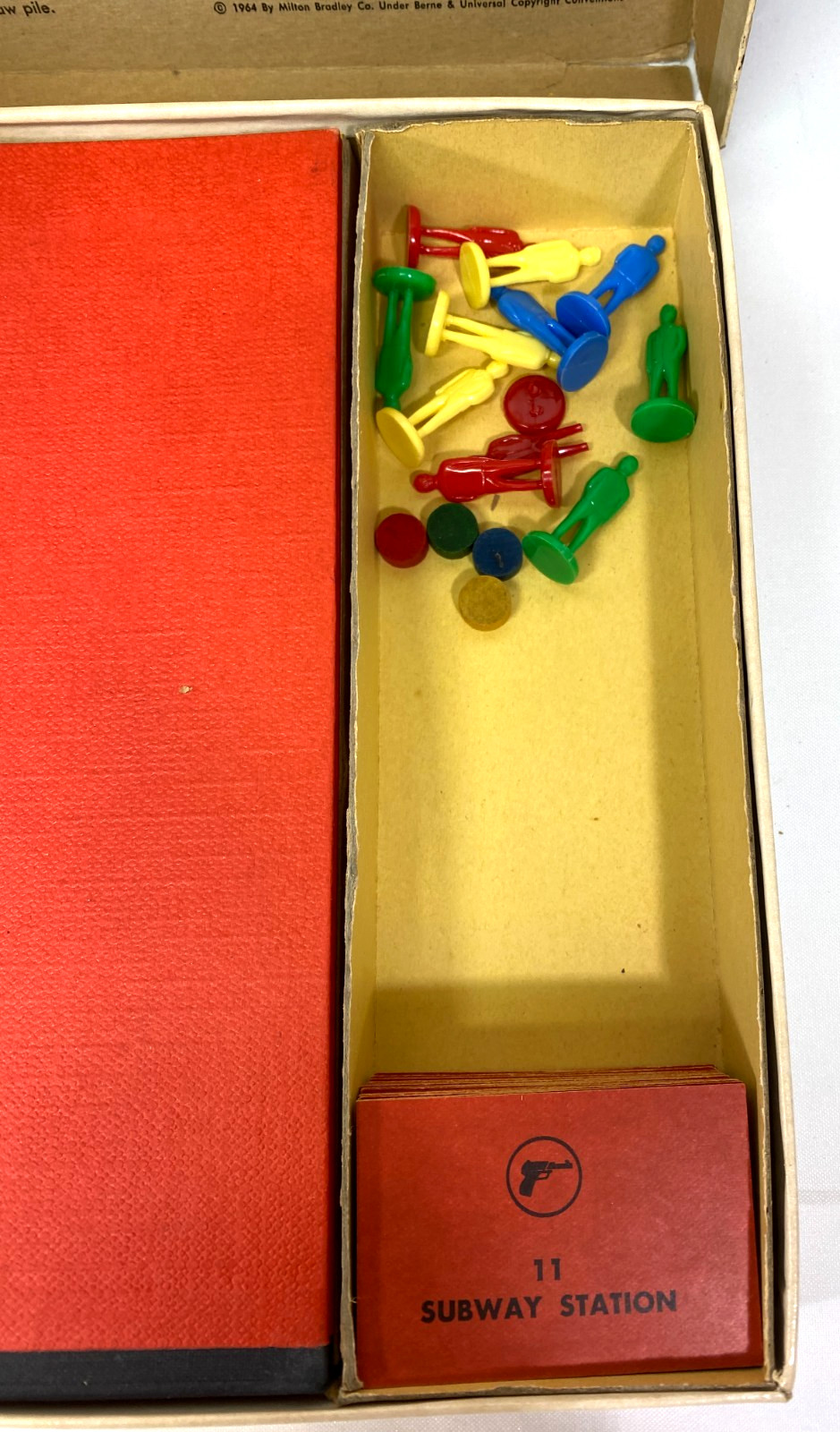 Vintage 1964 Milton Bradley MB James Bond Secret Agent 007 Game No.4527 -!AS-IS!