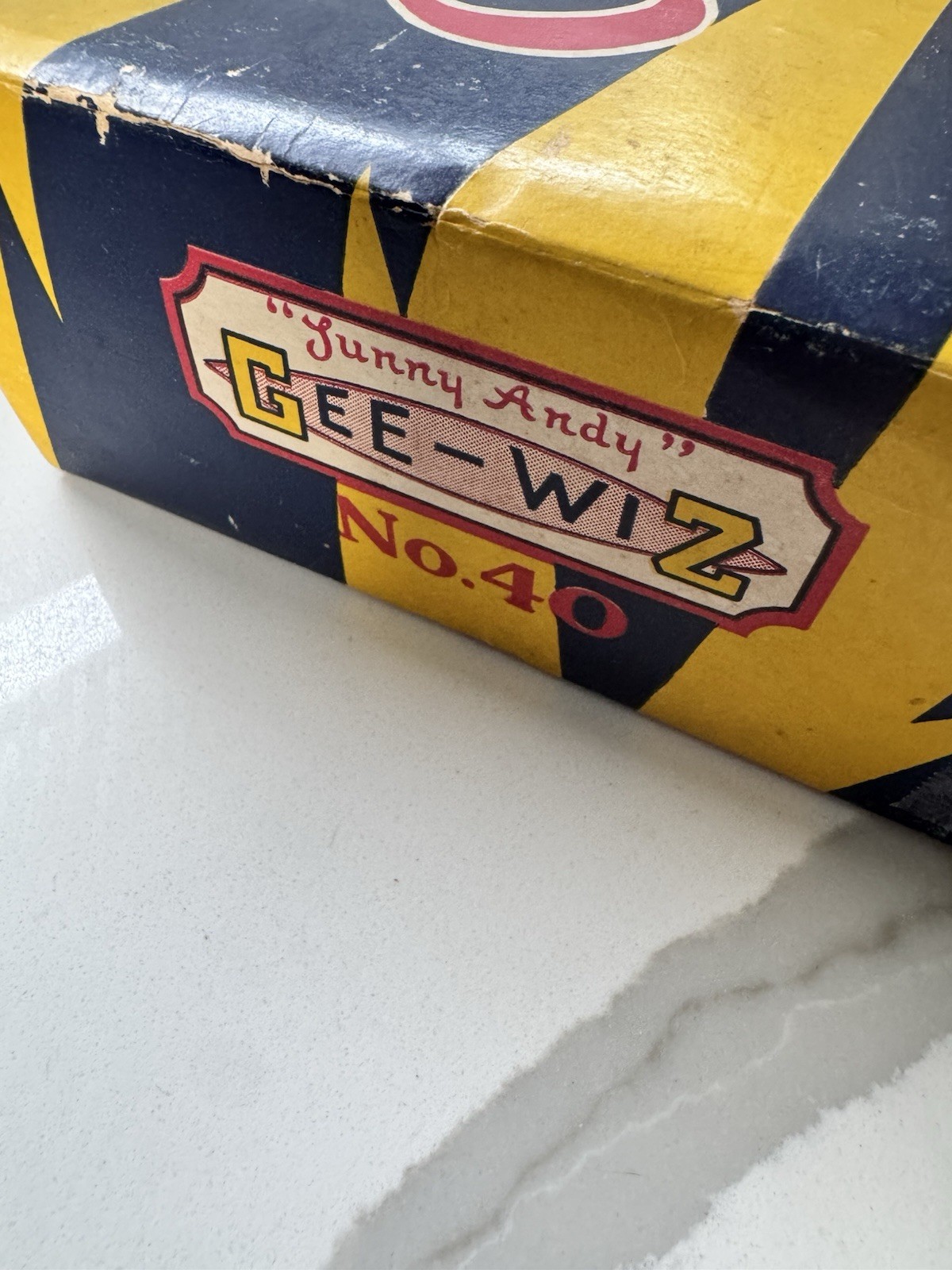 Vintage Gee-Wiz Racing Game No.40 Wolverine Supply w/ Box Horse Race Toy