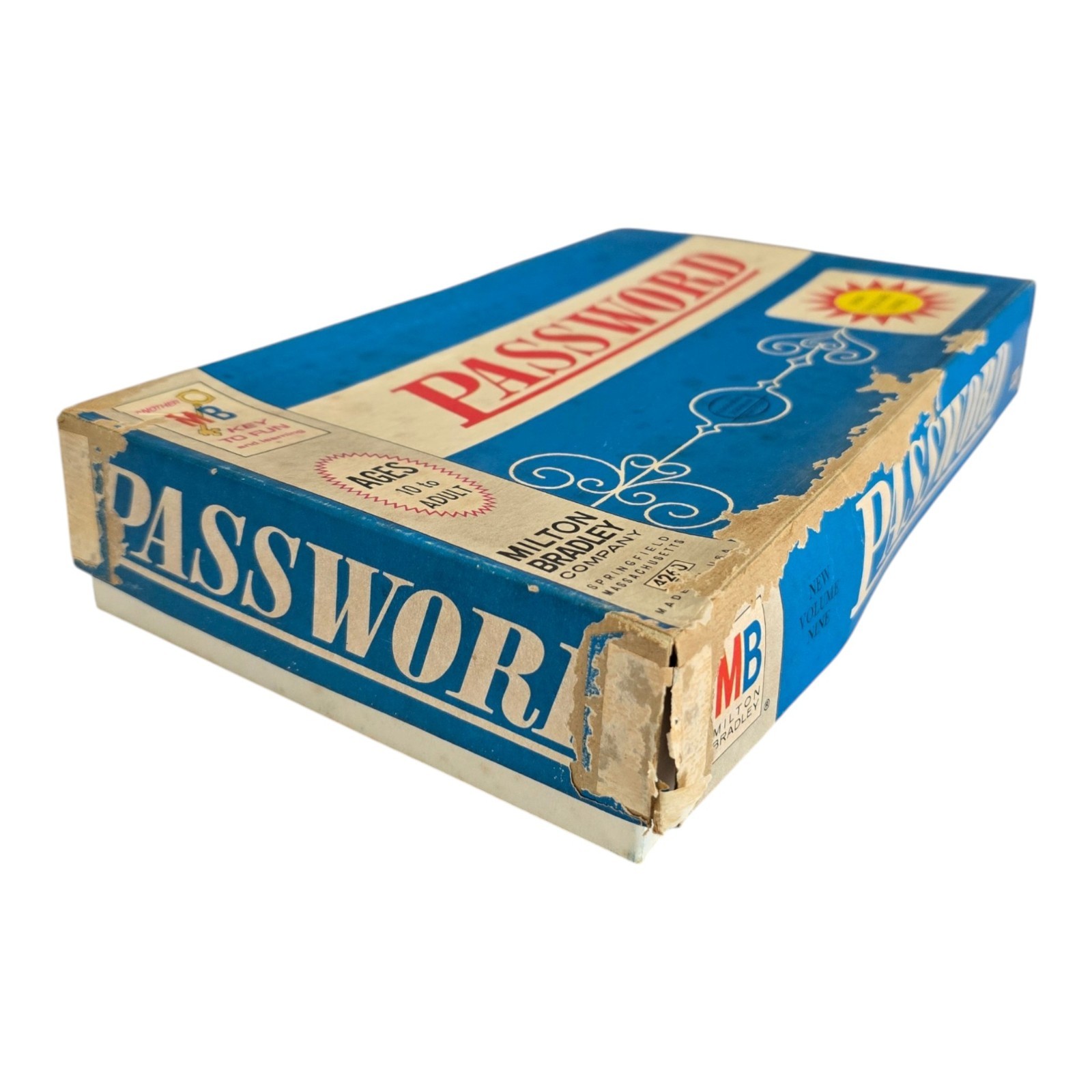 Vintage Milton Bradley Password Game Volume 9 #4260 COMPLETE! *Spinner not Work*