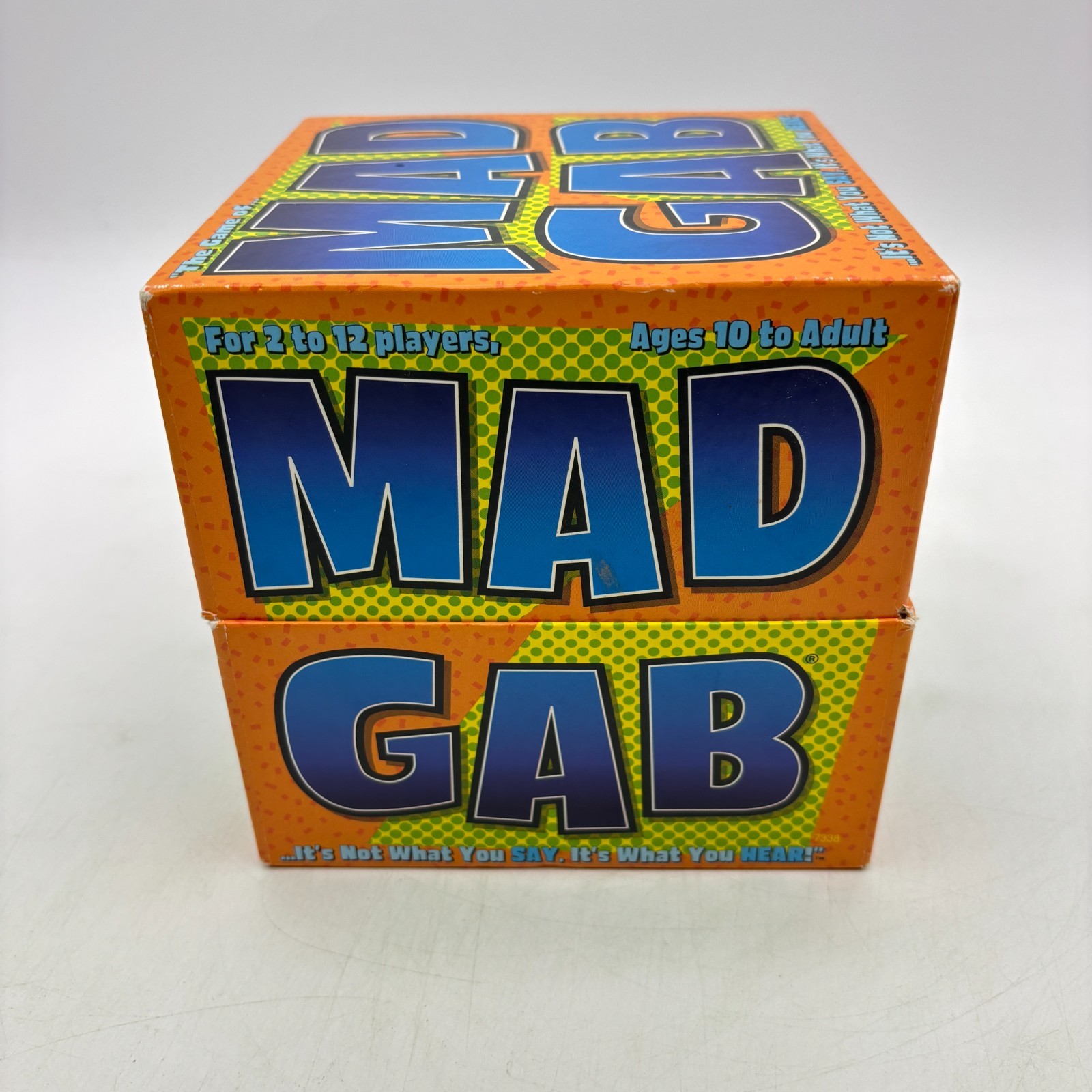 VINTAGE Mad Gab Game COMPLETE Patch Products 1995 Party Game Words Humor