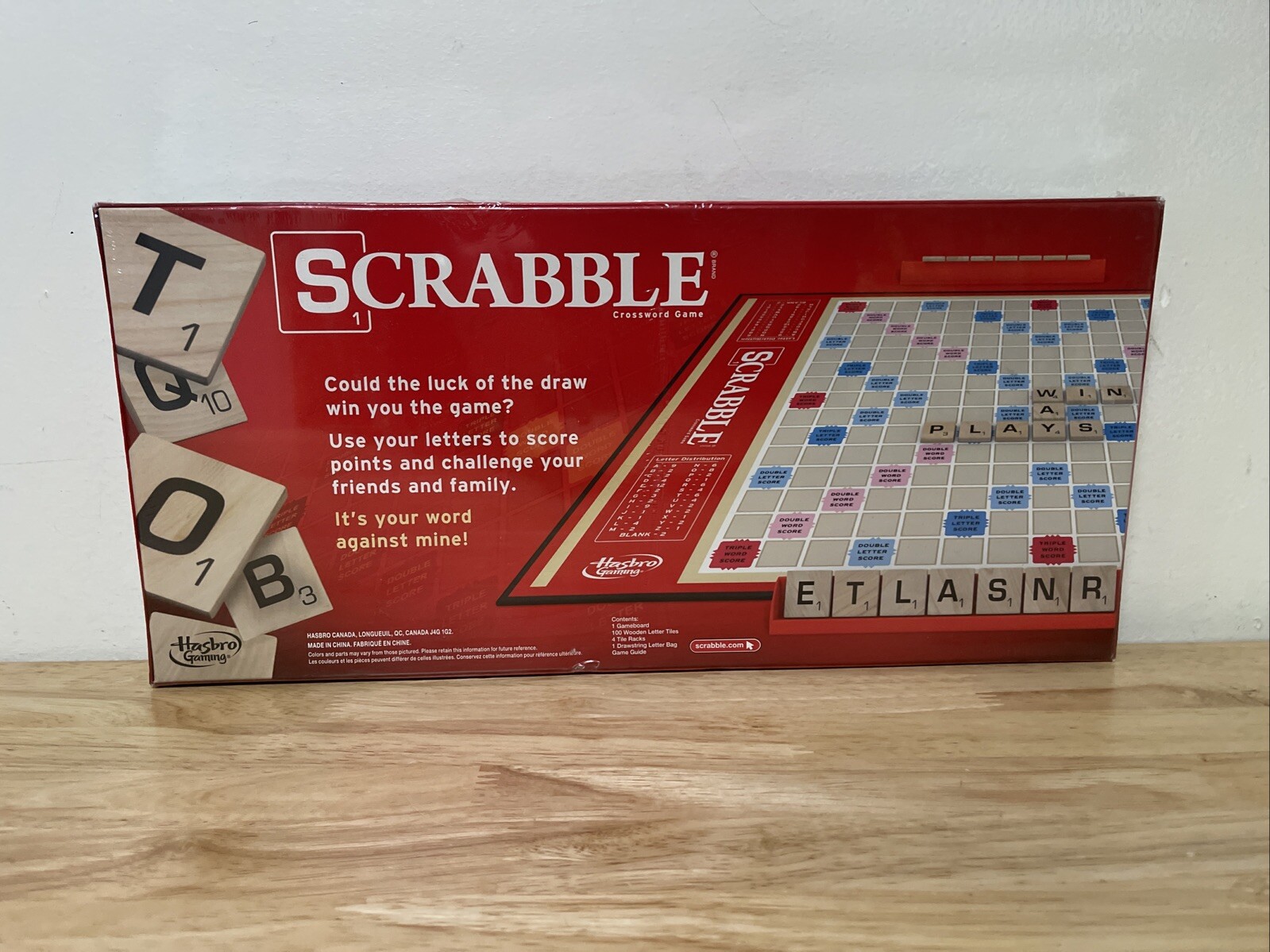 Scrabble Crossword Game Hasbro Gaming Made In USA Brand New!!!