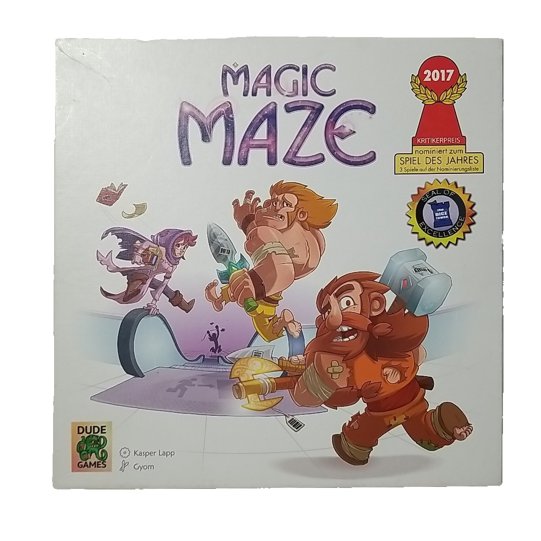 COMPLETE 2017 MAGIC MAZE Board Game Real-Time Cooperative Game by Sit Down Games