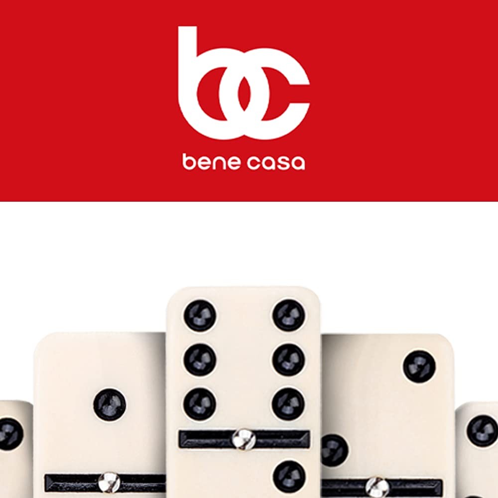 Bene Casa Cuban Flag Double Nines Dominoes Set 210 Players Wooden Box with…