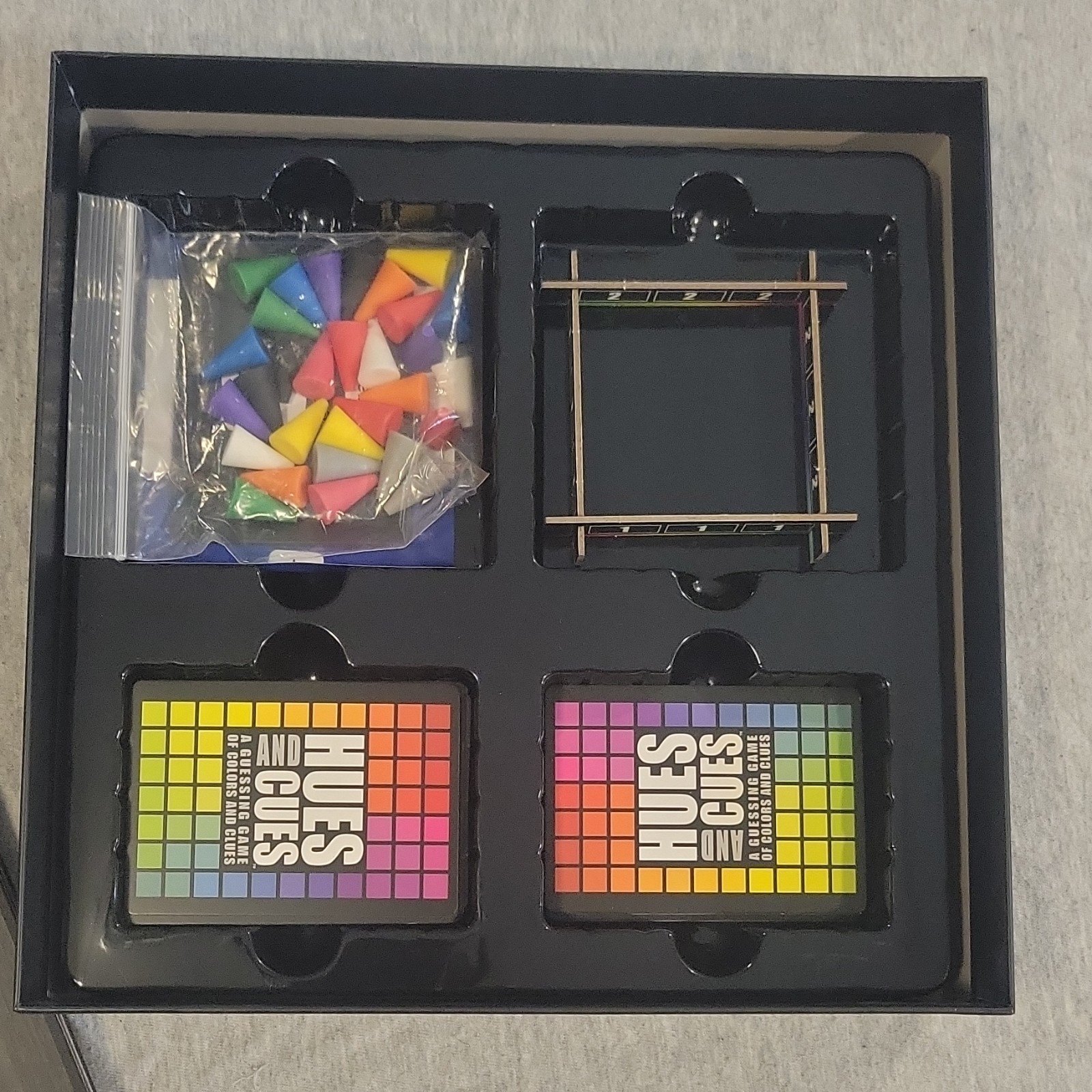 The OP Games Hues and Cues Guessing Game Colors Color Cards 3+ Players 8+