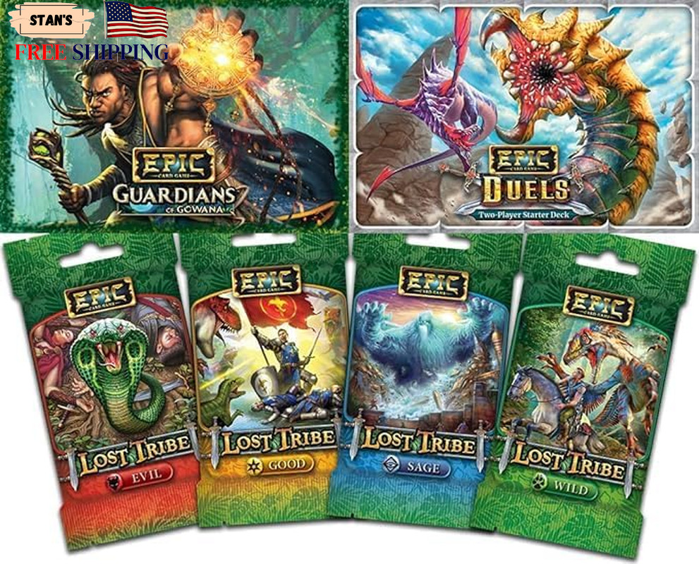 Epic Card Game Bundle: Base Set Guardians of Gowana Duels Boxed Sets Plus 4 L…
