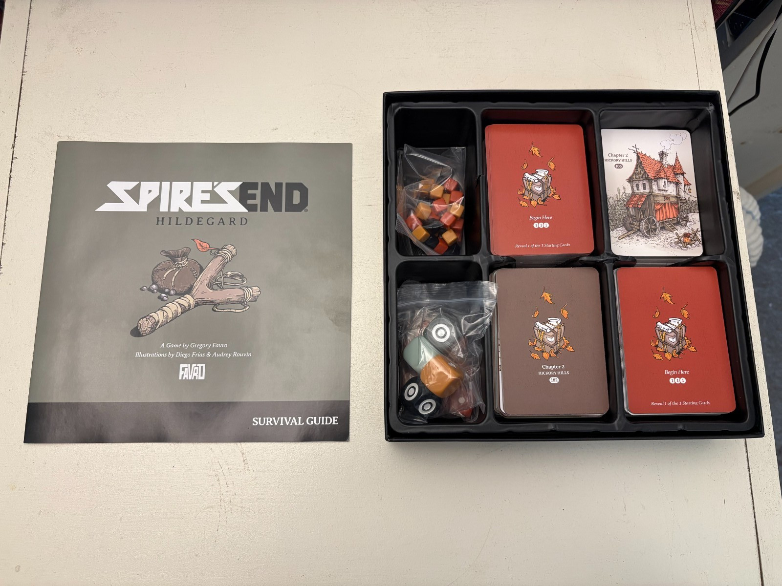 Spire’s End: Hildegard board game