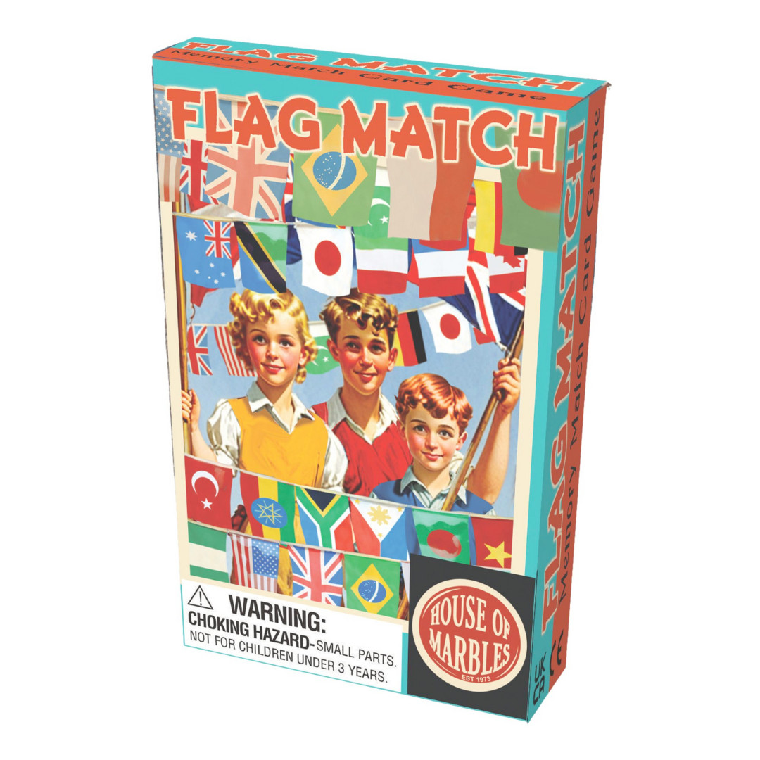 house of marbles Flag Match Card Game