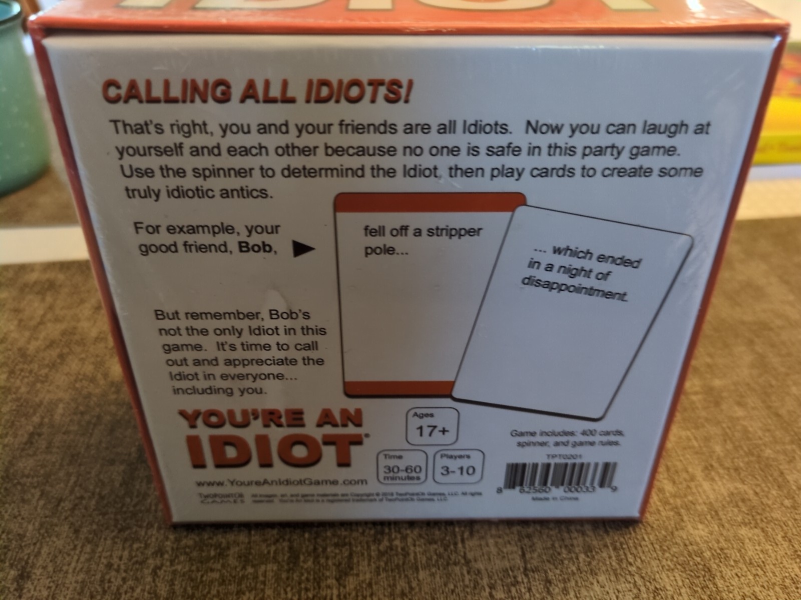 You’re An Idiot – A New Spin on the Popular Adult Party Game by TwoPointOh Games