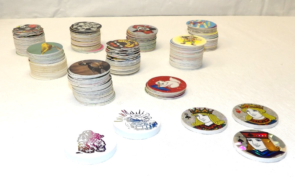 Pogs!• 200+ Pogs!• 5 Slammers!• See Pics & Description• FREE SHIPPING!!•