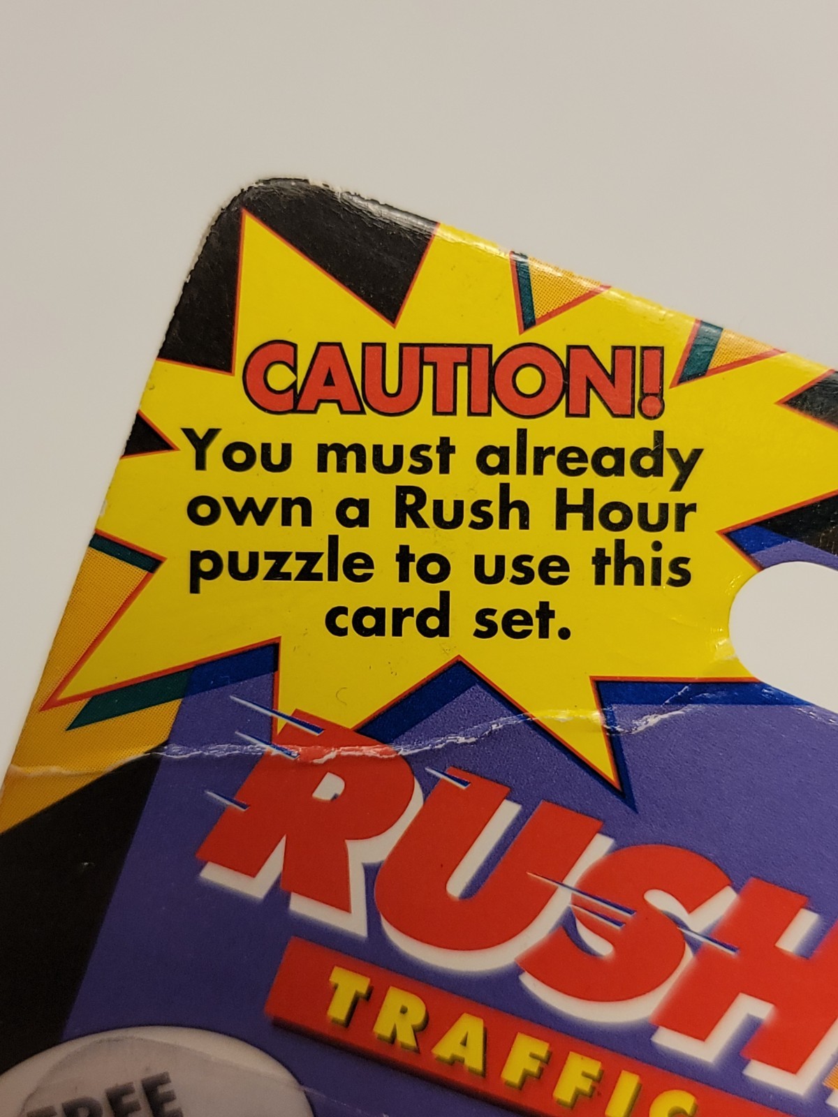 1999 Rush Hour Jam Card 4 Set 40 Cards & Car Sealed In Package Think Fun