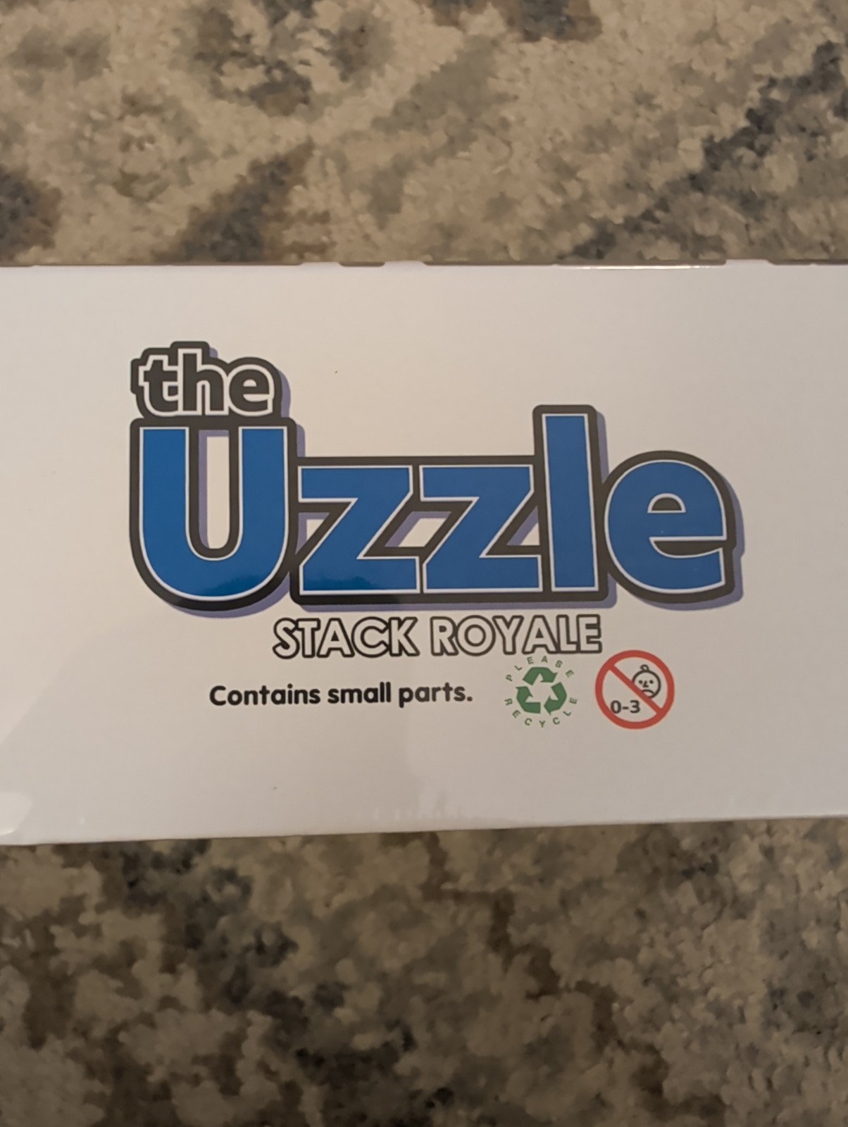 The Uzzle Stack Royale Game, Multicolor Blocks, 2-4 Players