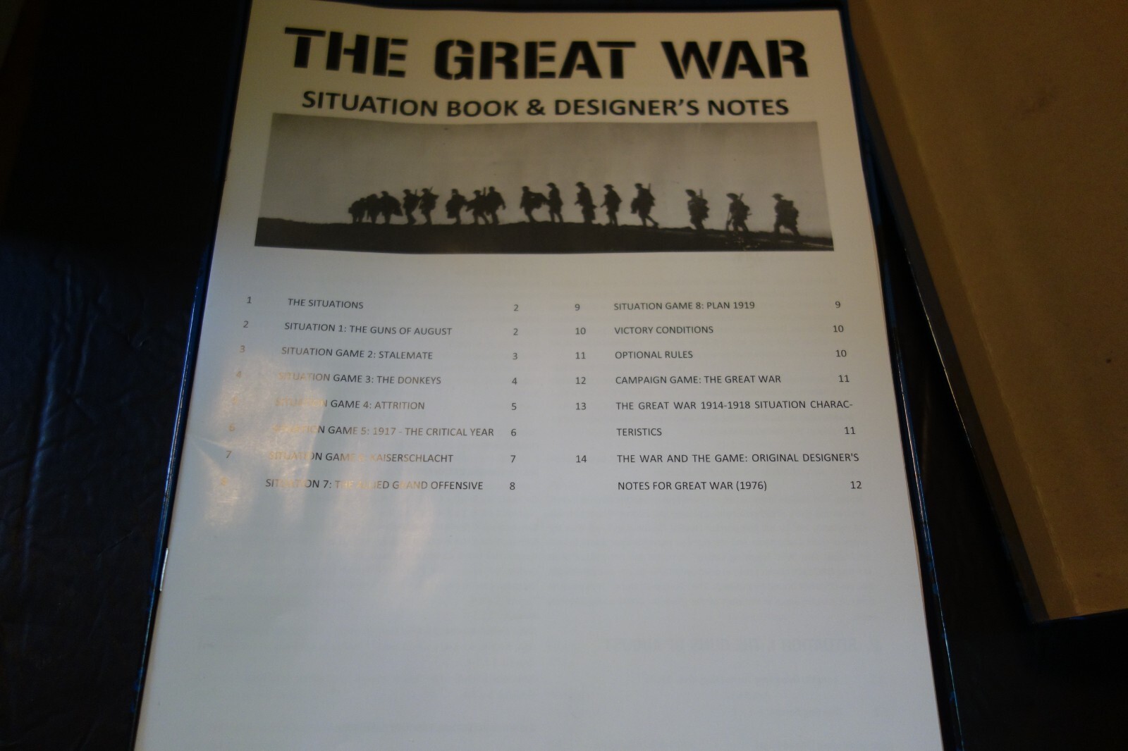 Alfred Nofi’s The Great War by one small step