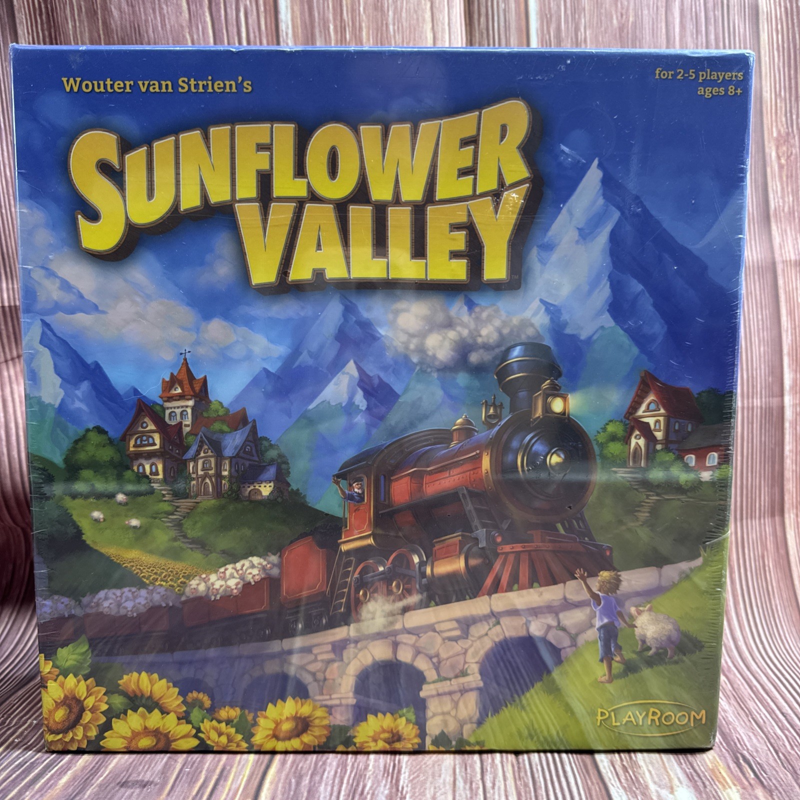 SUNFLOWER VALLEY BOARD Game SEALED New BY Playroom Entertainment BGS