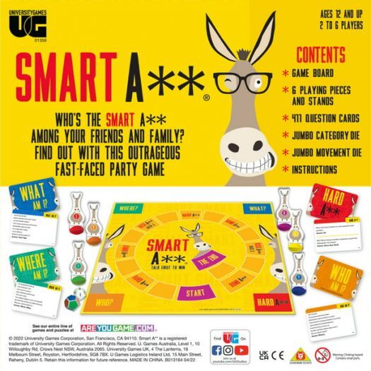 Smart A** Party Game The Ultimate Trivia Game