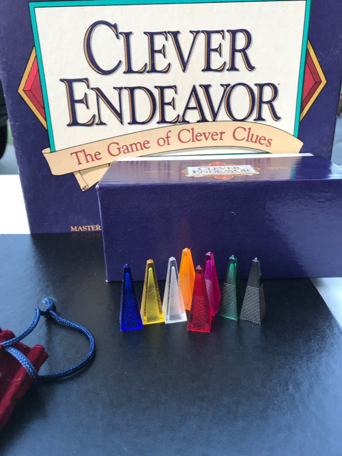 Clever Endeavor, the Game of Clever Clues Master Game Deluxe Edition 1989