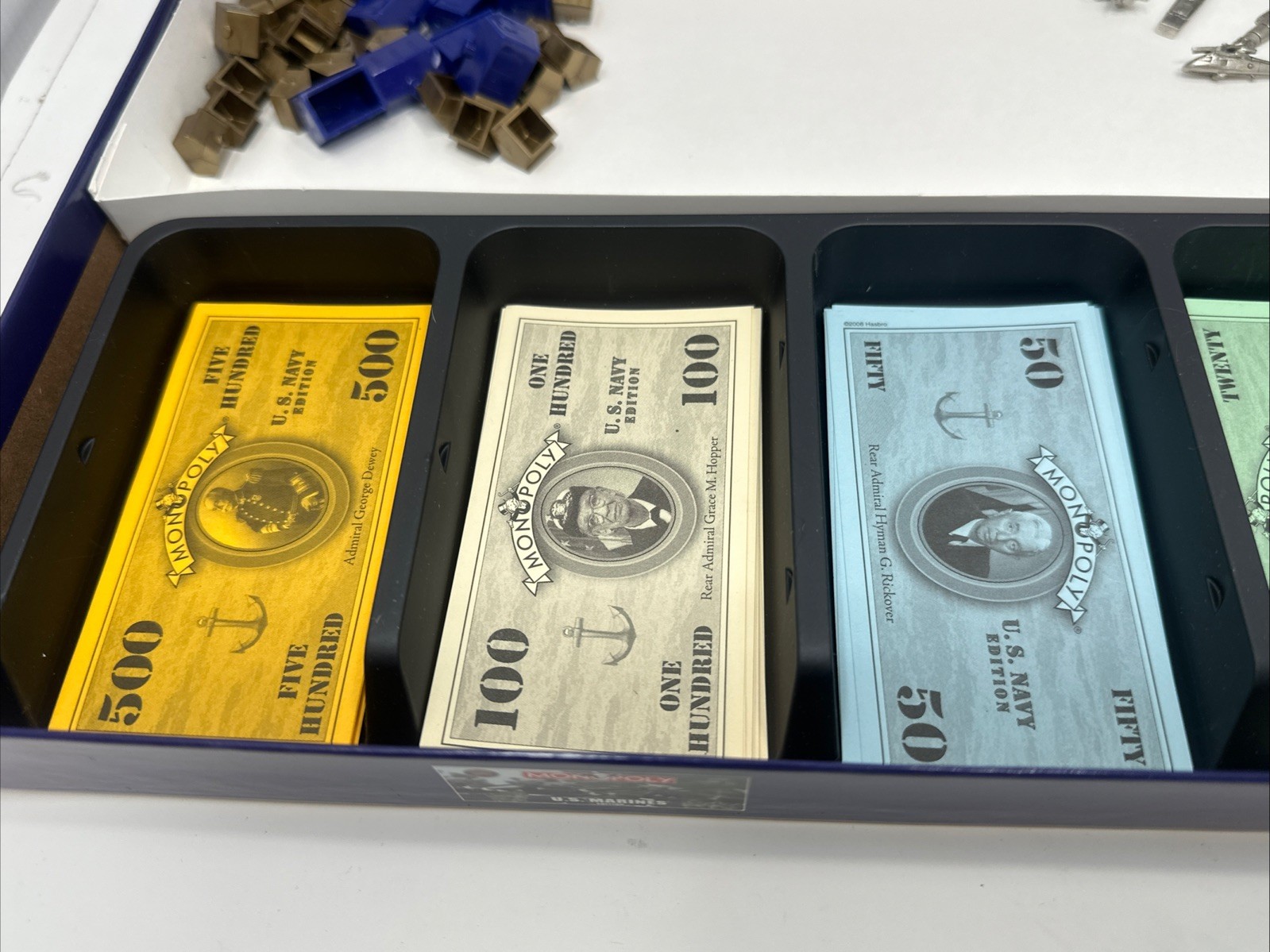 Monopoly – United States Navy Edition – Parker Brothers/Hasbro – Complete
