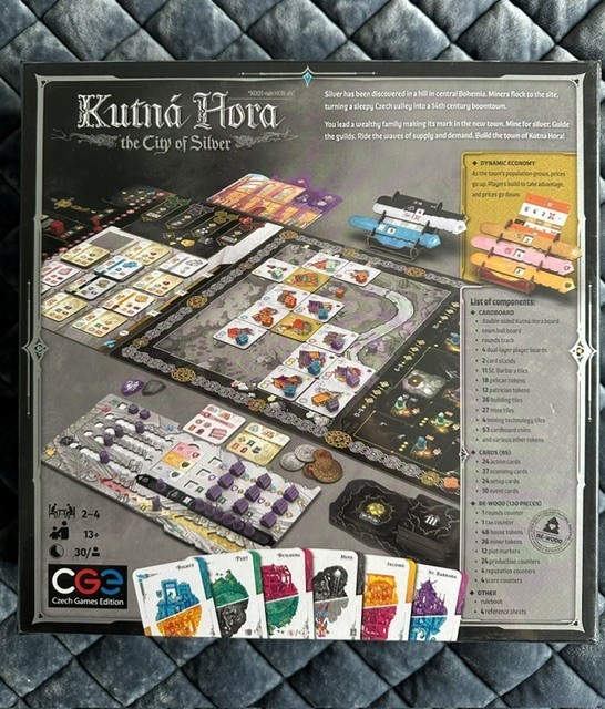 Kutna Hora: The City of Silver NEW Board Game Czech Games Edition, in English