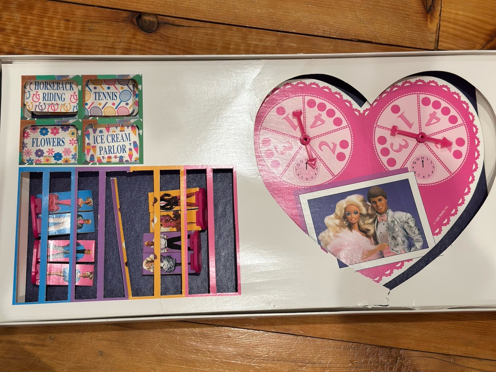 Vintage 1992 Barbie Dream Date Board Game By Golden 2-4 Players Ages 5 And Up