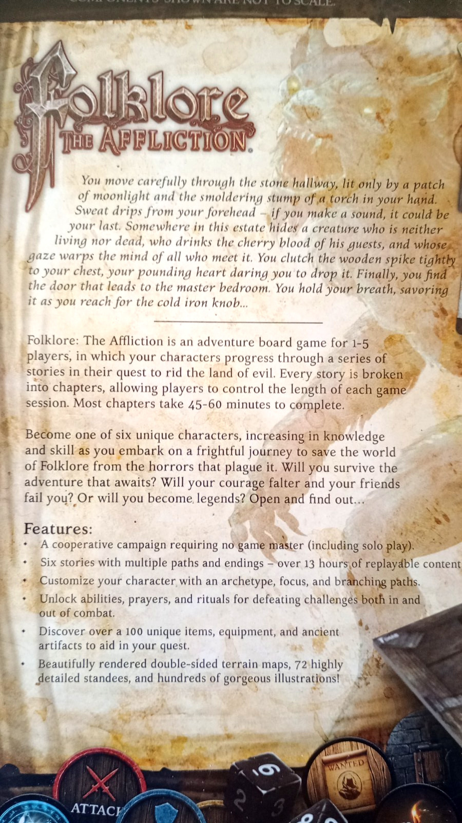 Greenbrier Games Folklore: The Affliction (Anniversary Edition) Board Game New