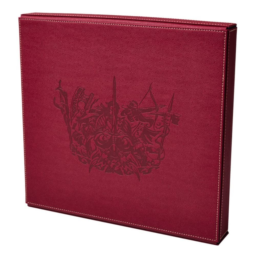 | RPG – Player Companion: Blood Red – Durable and Sturdy – Dice Tray & Player…