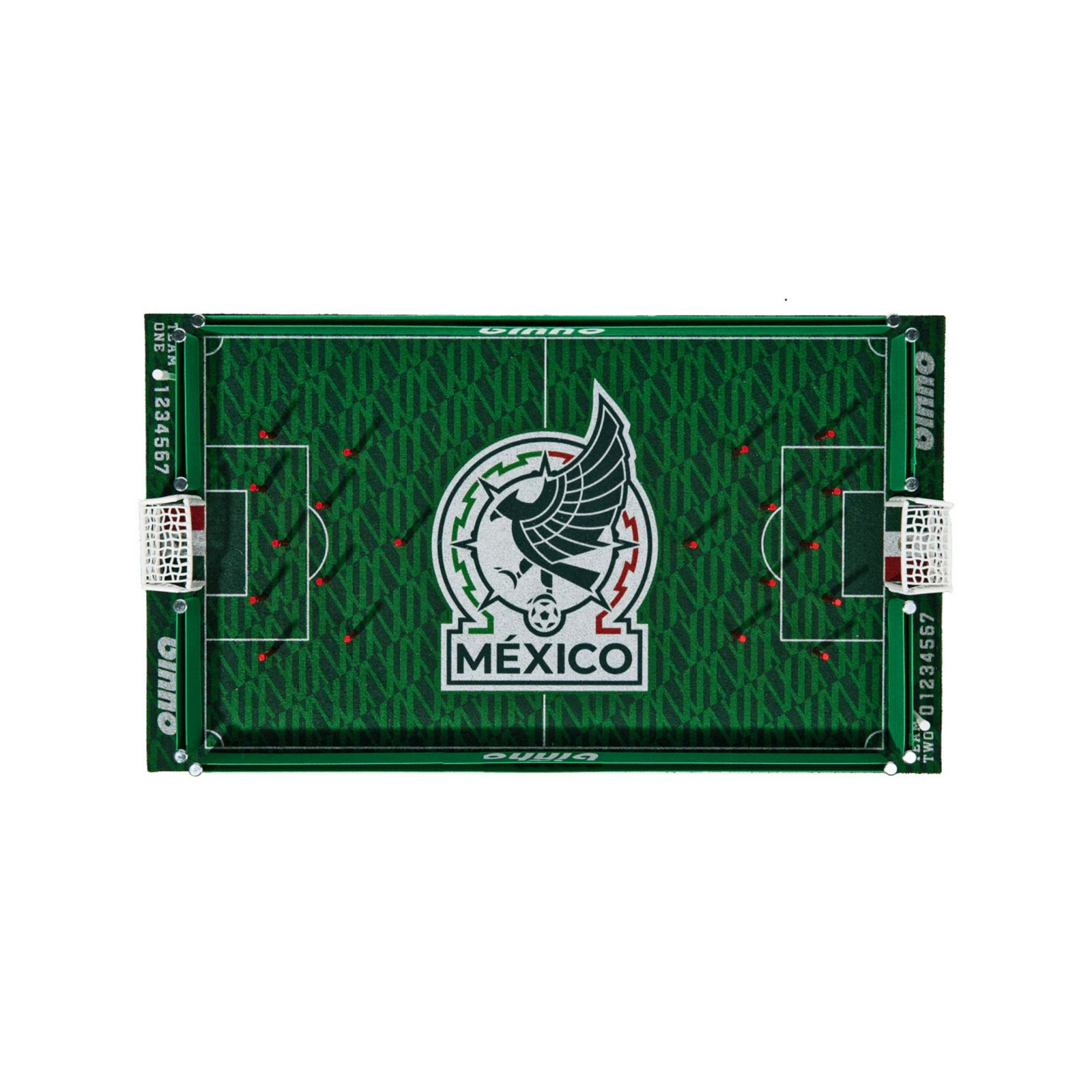 Binho Board Mexico National Team (Green) Edition Tabletop Soccer Game