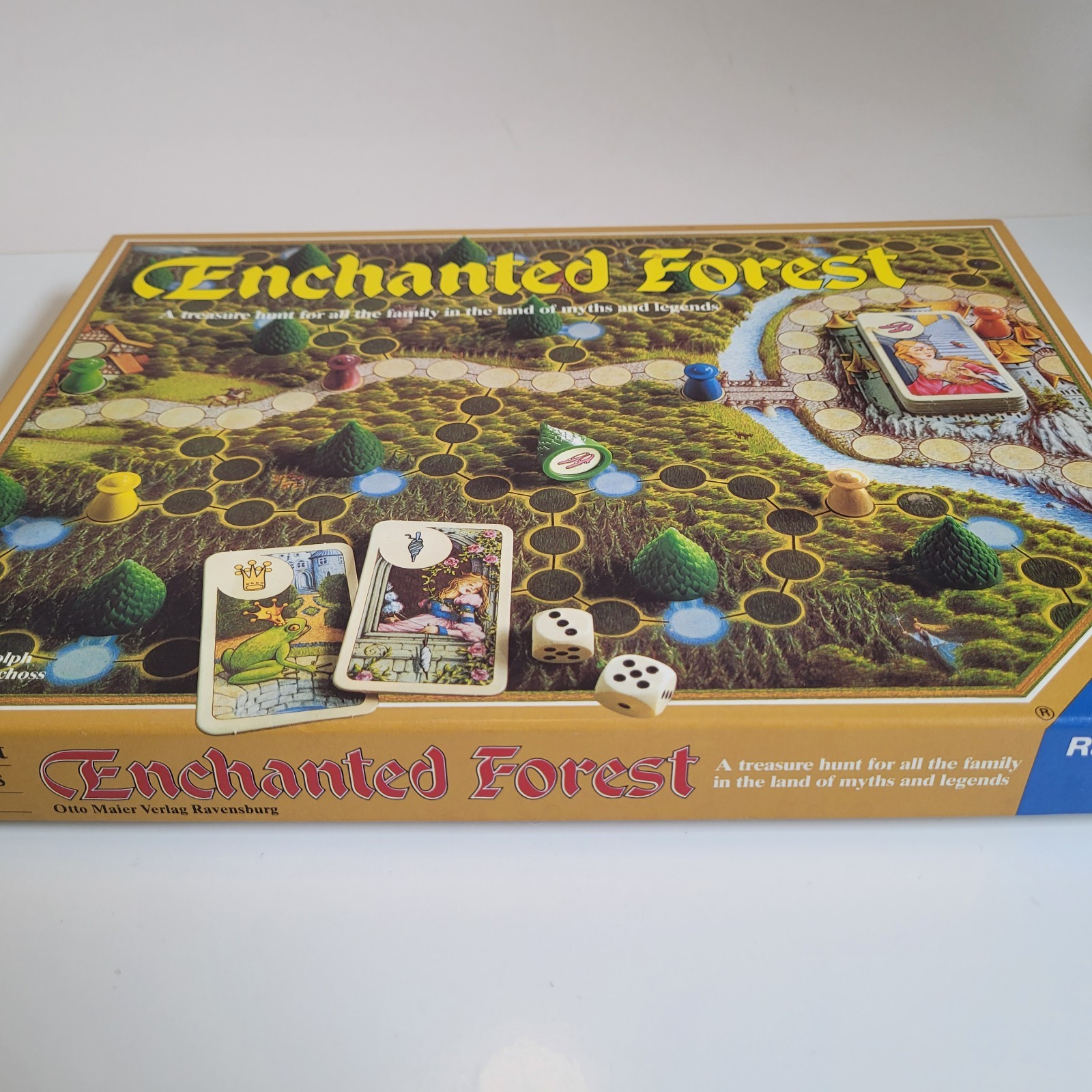 Vtg 1982 Enchanted Forest Board Game Ravensburg Germany Incomplete Description
