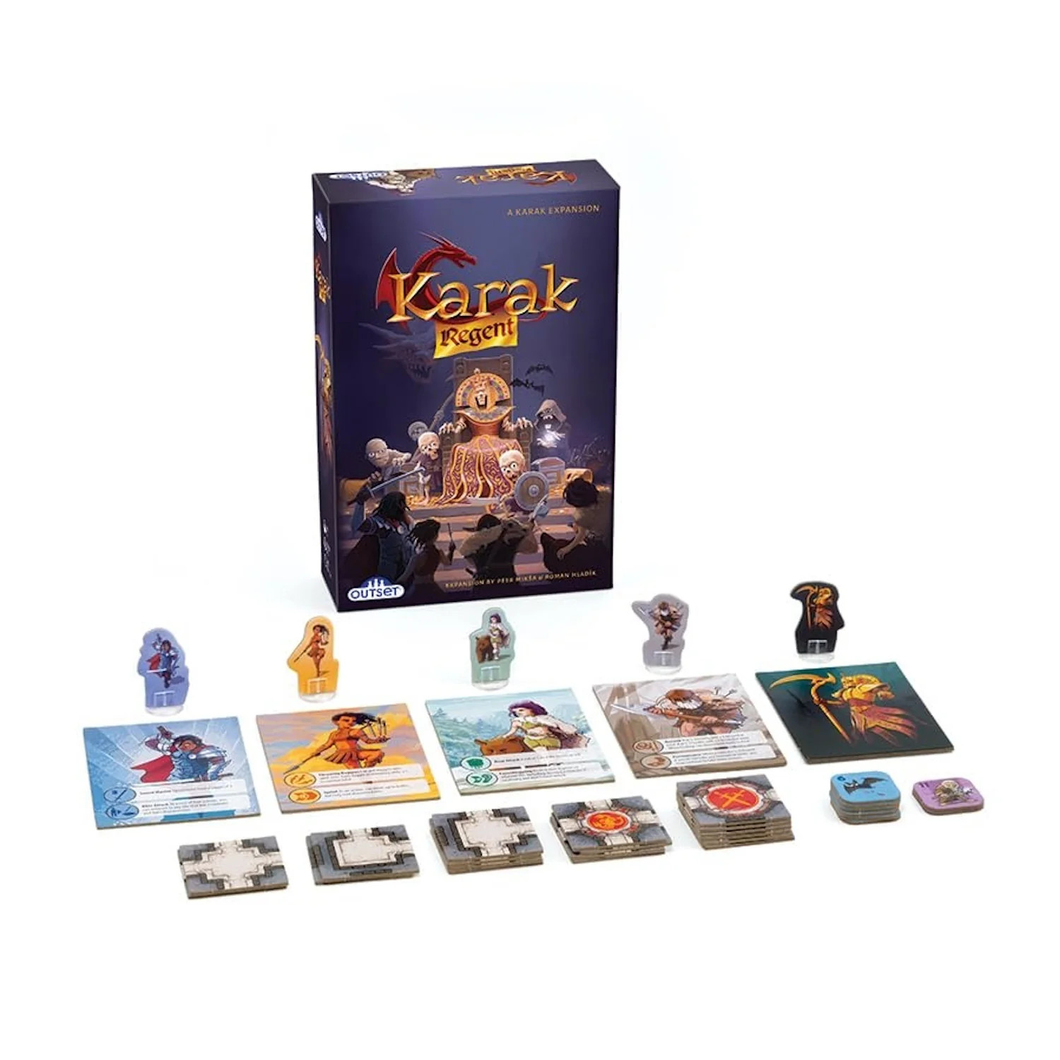 Karak Regent – Expansion for Karak [Board Game, 2-4 Players]