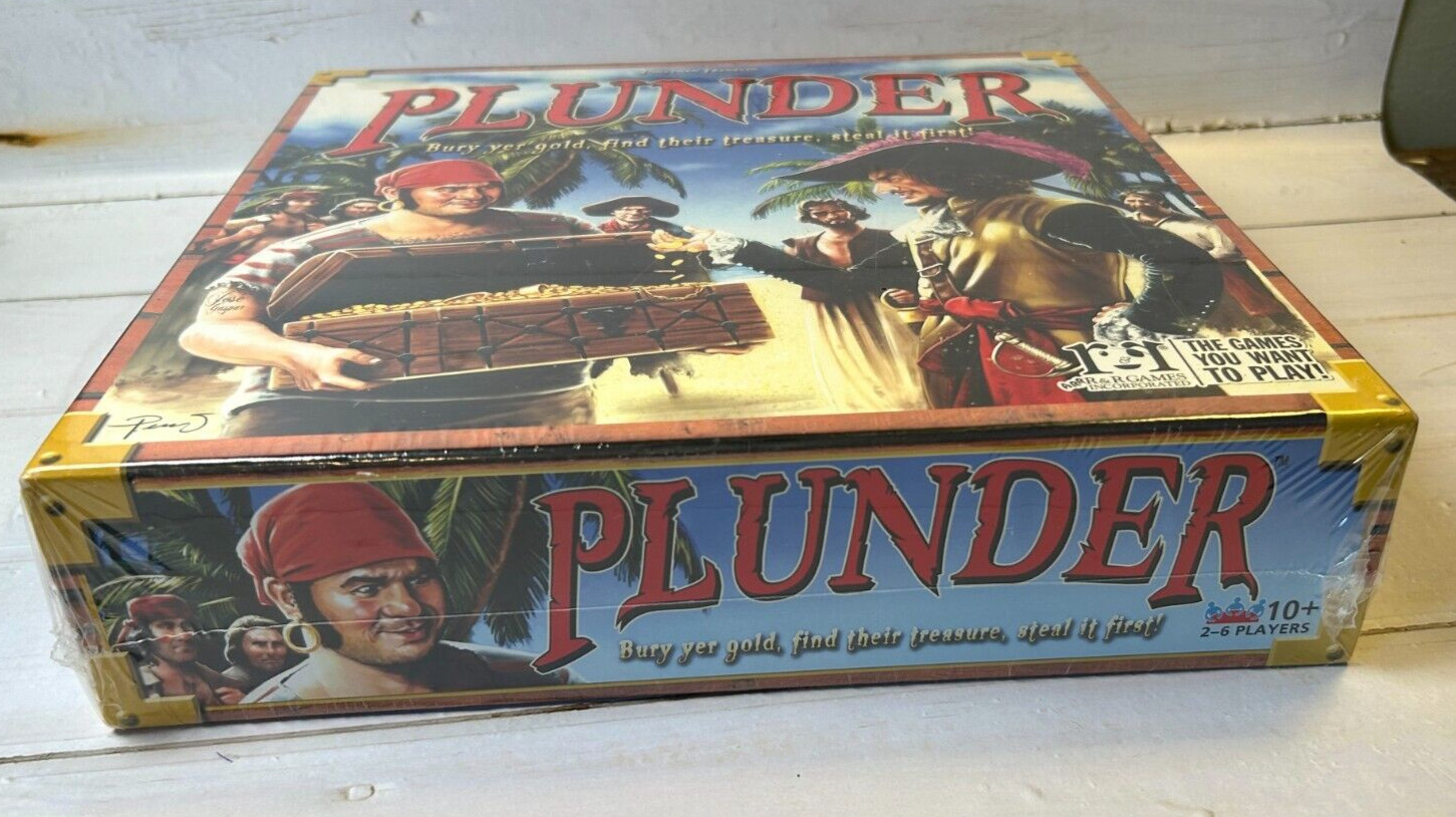 Plunder By R & R Games The Pirate Treasure Hunt Board Game