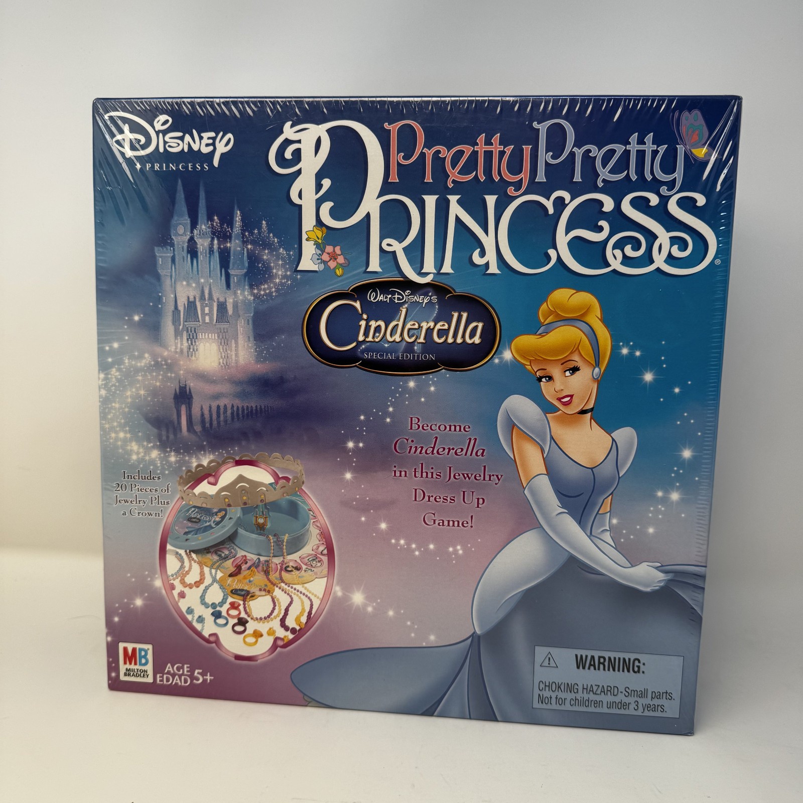 Milton Bradley Pretty Pretty Princess Disney Cinderella Edition Brand New/Sealed