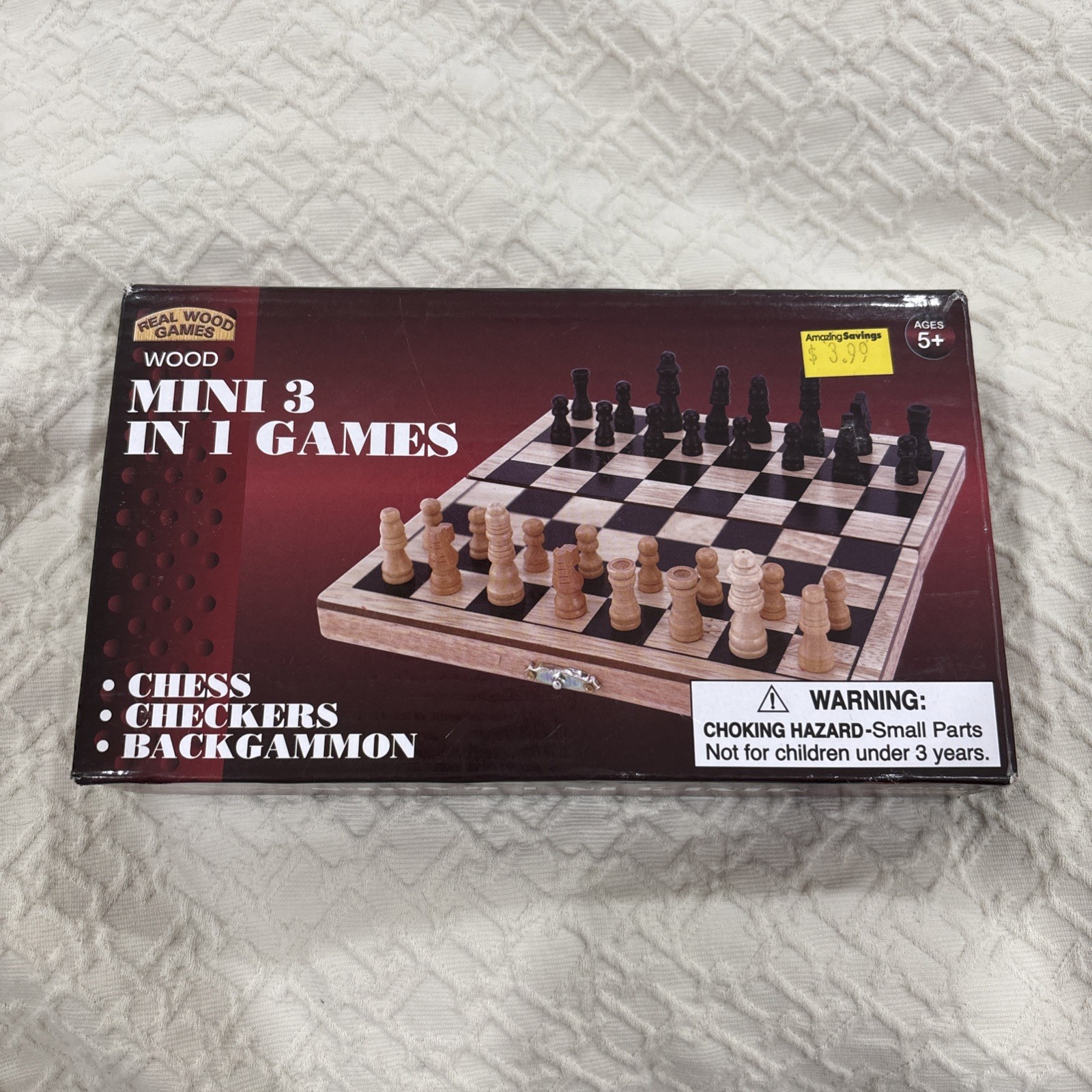 Fun To Play Mini 3 In 1 Game Set For Kids Five And Older
