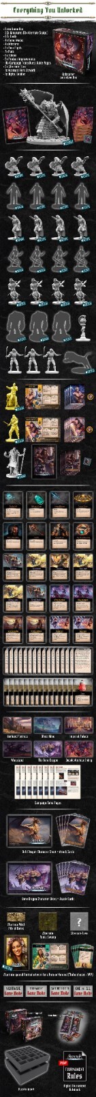 Kickstarter Arena: The Contest All-in pledge Expansions, KSE & Promos NEW Sealed